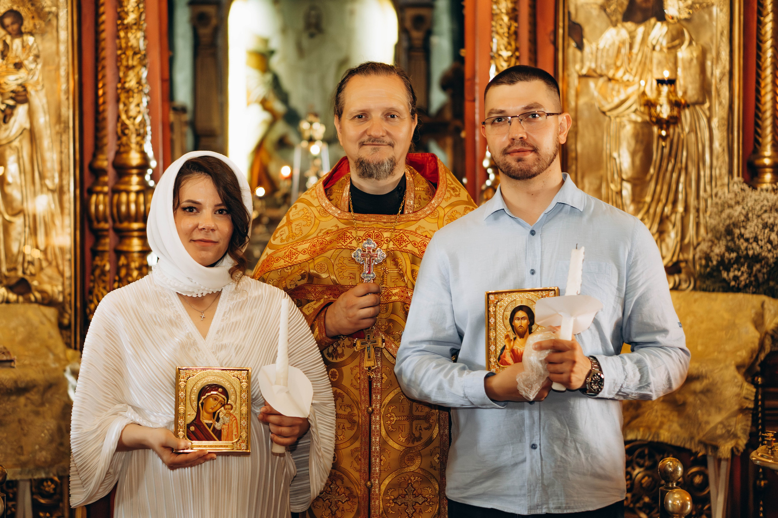 Венчание Алексея и Яны Церковь Рождества Христова. Фотограф Москва Валерия Веденина