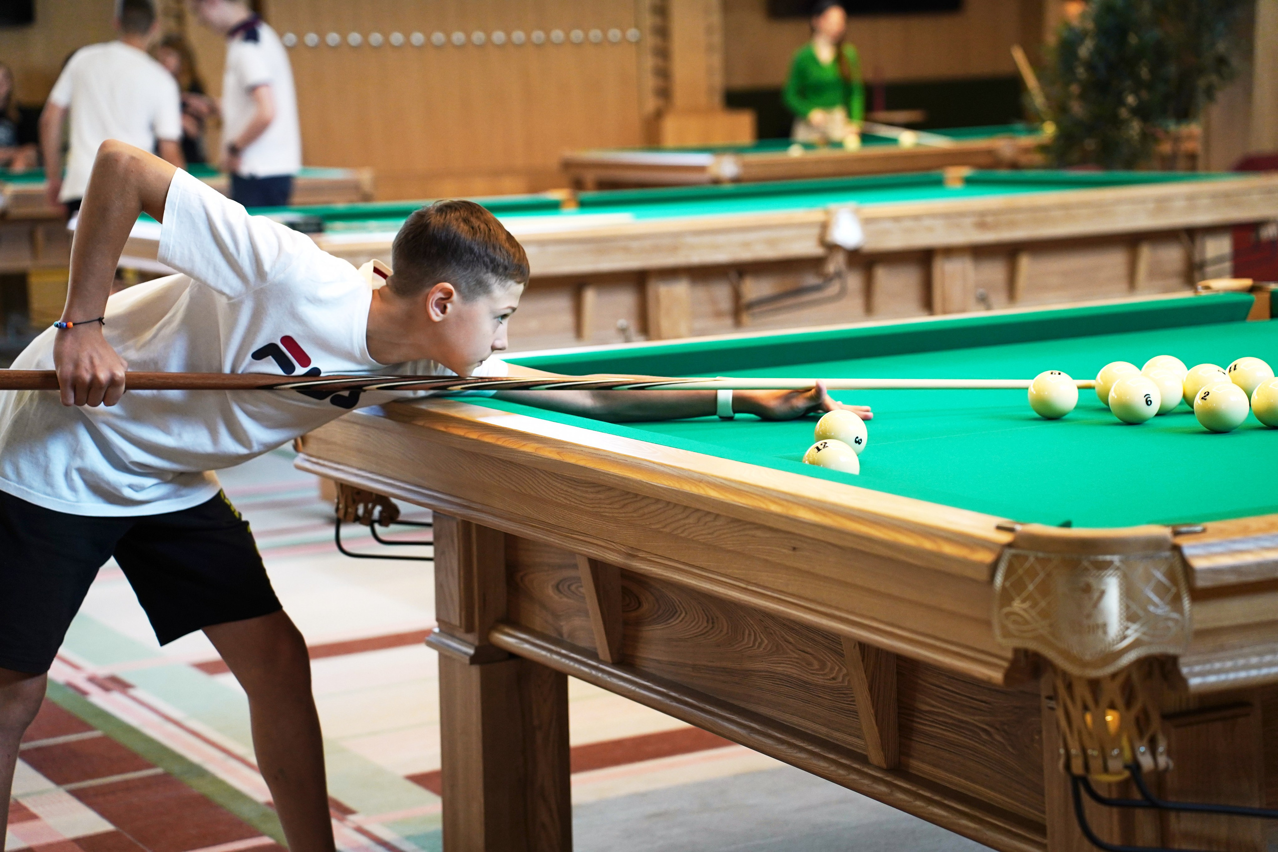 Бильярд Родина. Фотограф