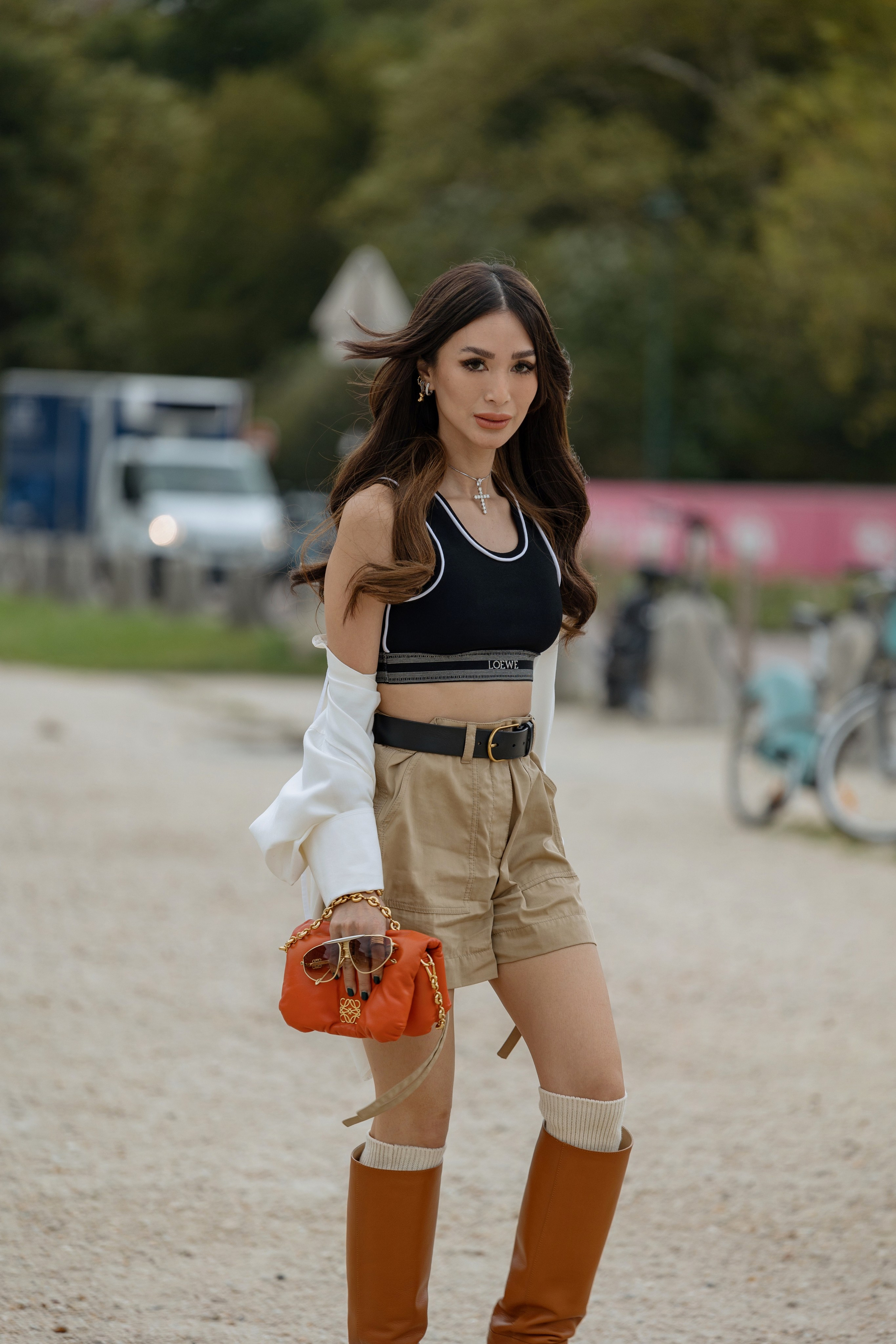 PFW SPRING SUMMER 2024 LOEWE. Photographer in Milan Ivan Goncharov