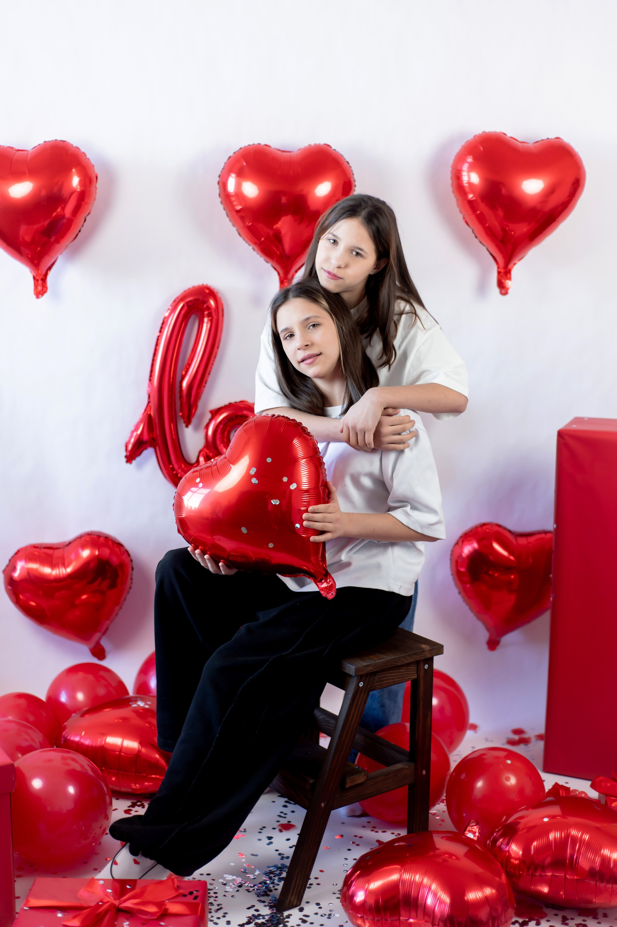 14 февраля. Детский и семейный фотограф Эльмира Веселова. Детская фотостудия Мира. Фотосессия на годик