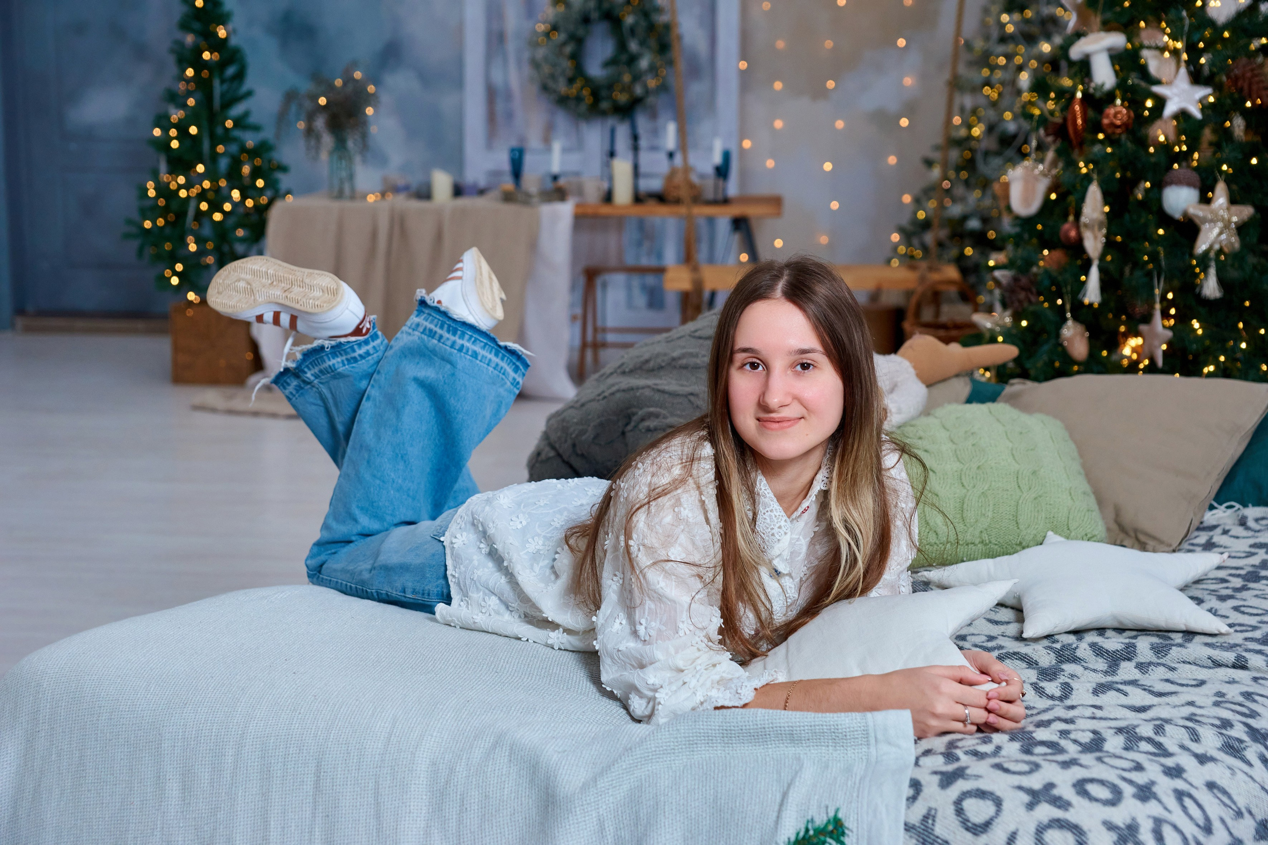 Студийная съёмка. 11 класс. Зима. Childrenfoto.ru