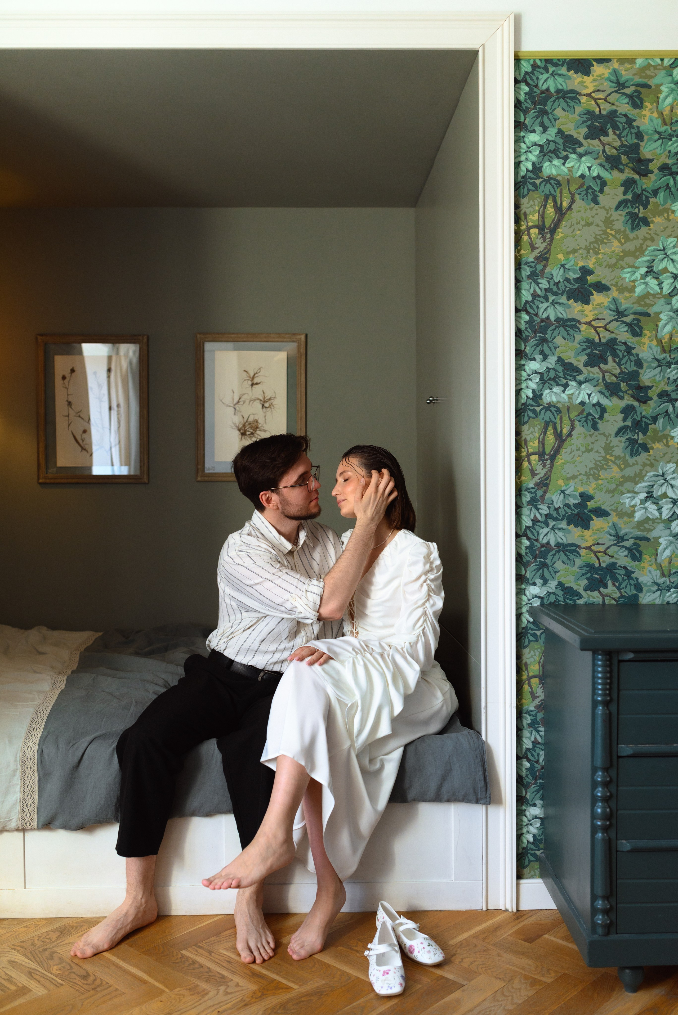 Сборы Вероники и Фаиля. Свадебный фотограф Анастасия Бударина