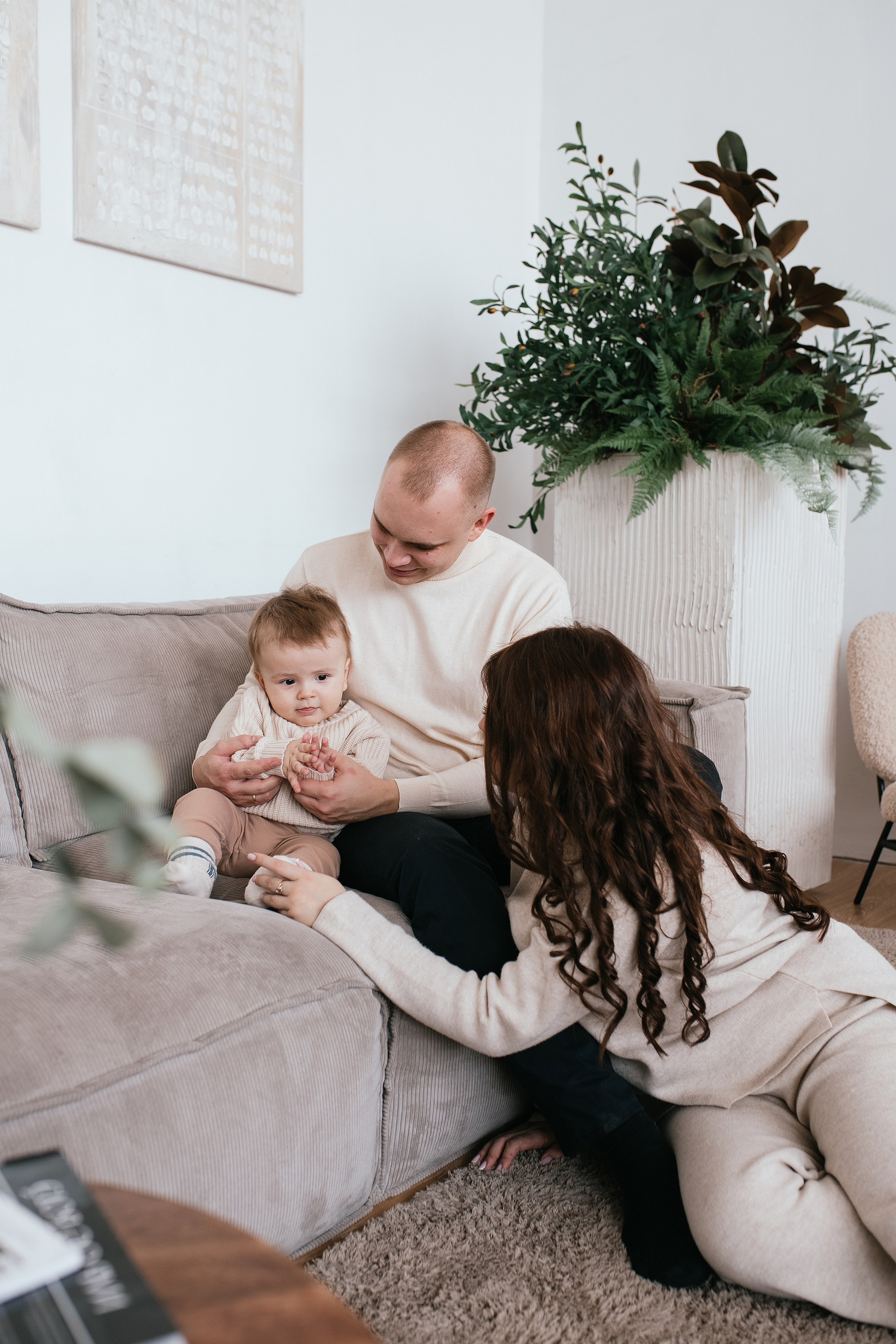 Наталья, Антон и Матвей. Свадебный, семейный фотограф в Рязани Лена Брант