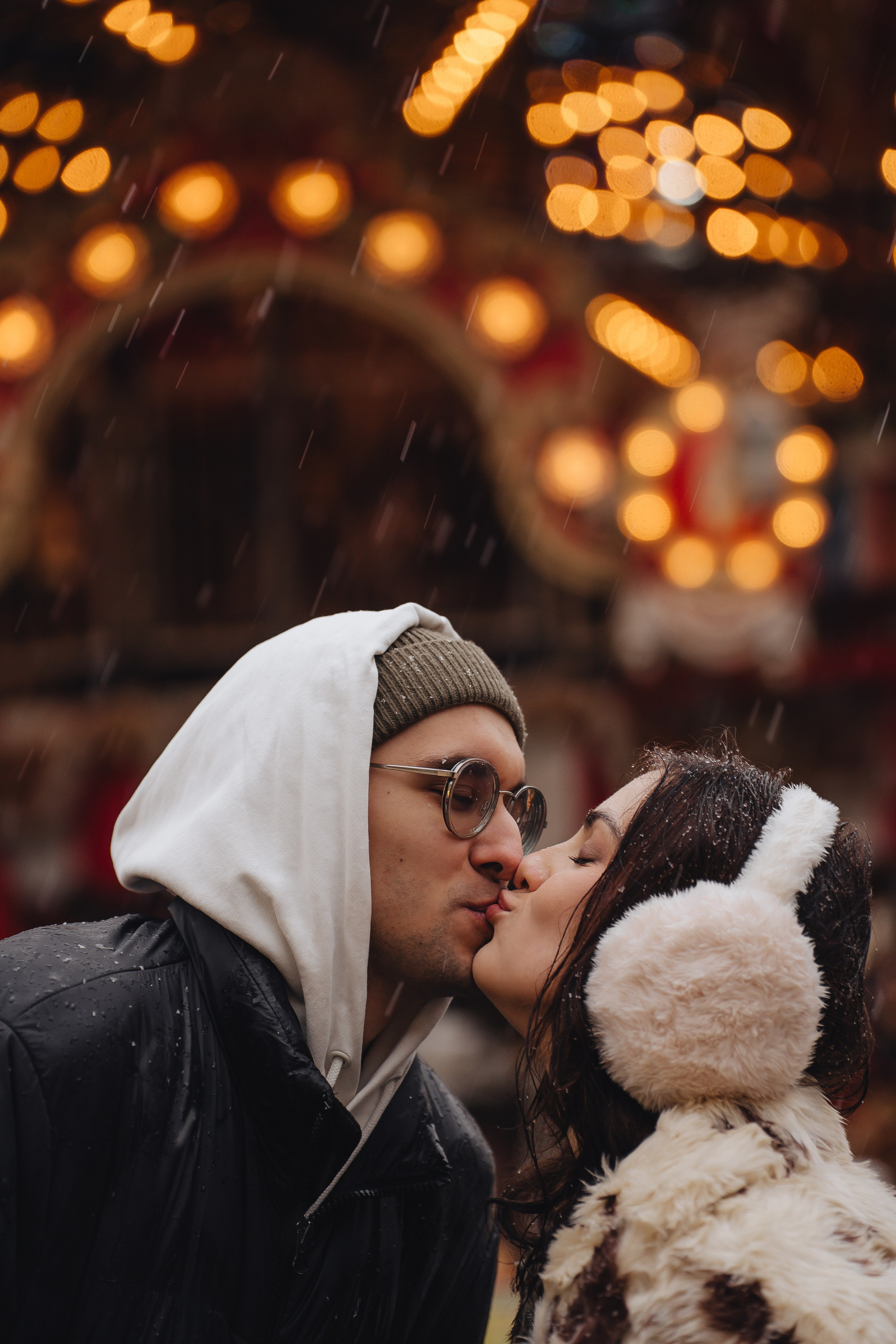 ПРОГУЛКА НА МАНЕЖНОЙ ПЛОЩАДИ ДЛЯ ДЕВУШКИ ПЕРЕД НОВЫМ ГОДОМ (НОВОГОДНЯЯ ФОТОСЕССИИЯ НА МАНЕЖНОЙ ПЛОЩАДИ). Профессиональный фотограф, Санкт-Петербург — Виктория Богомолова