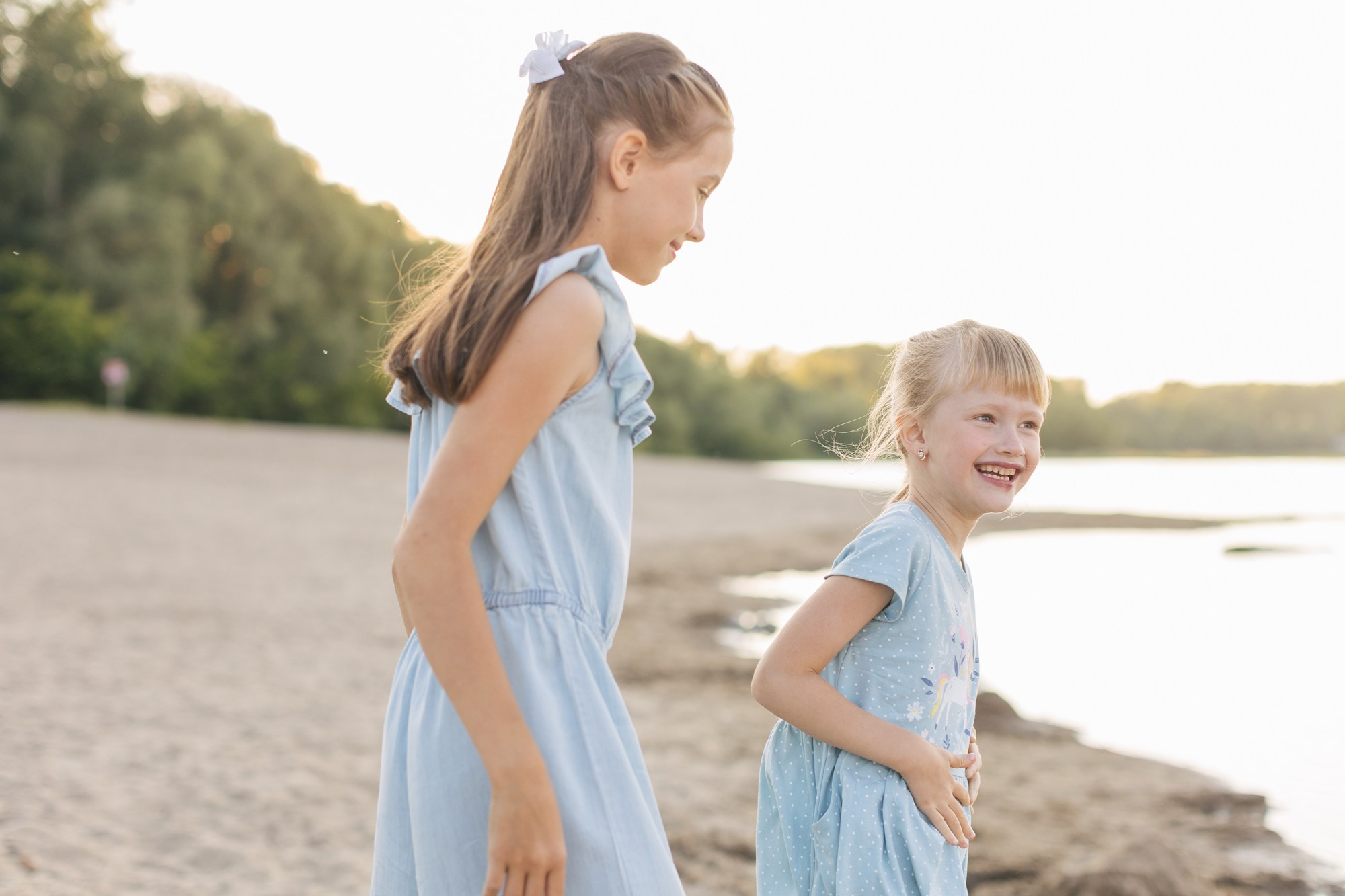 Семейная фотосессия на Бугринском пляже. Семейный фотограф в Новосибирске Инна Кузнецова