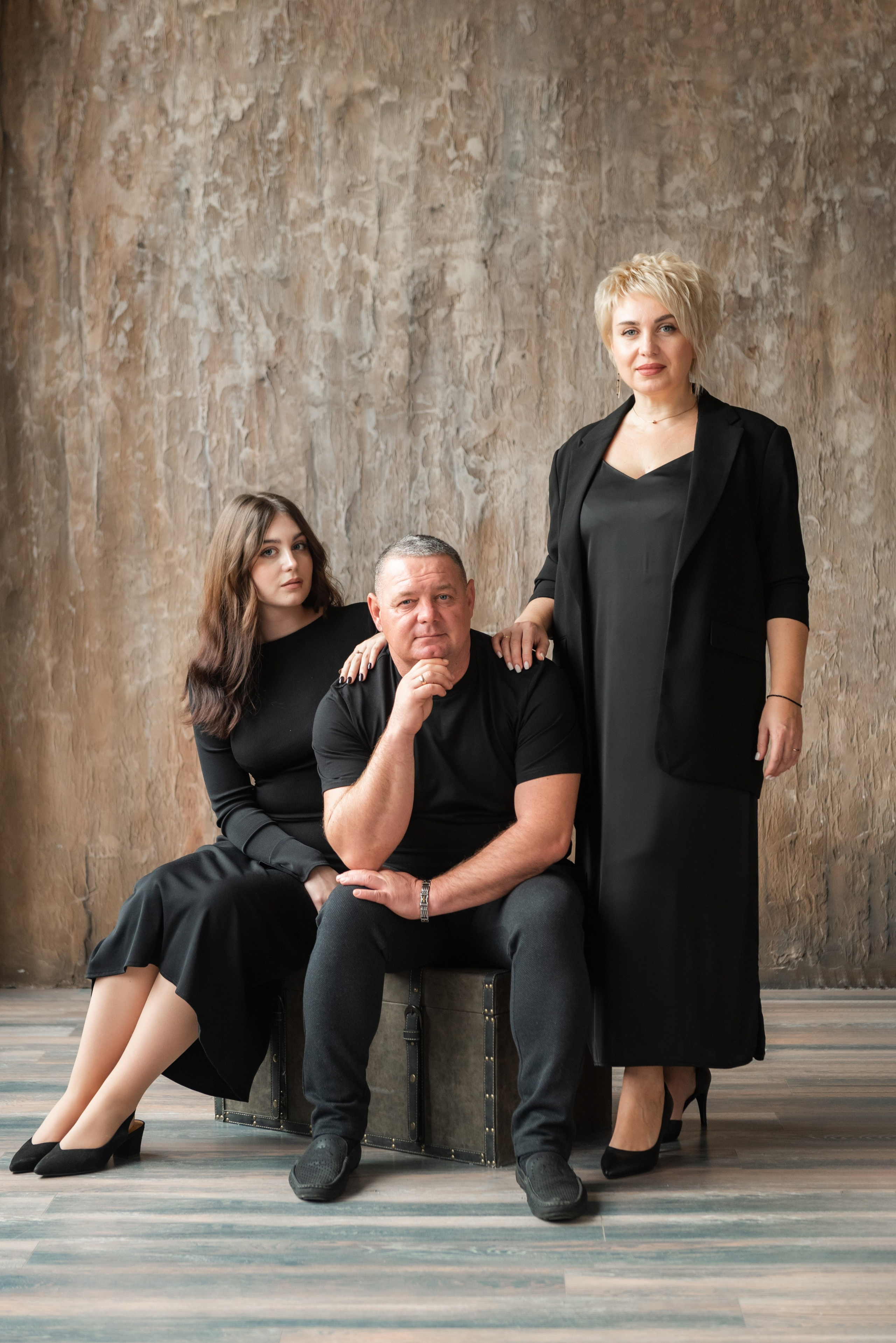 Евгений Катя и Виолетта. Семейный фотограф Ирина Сгибнева