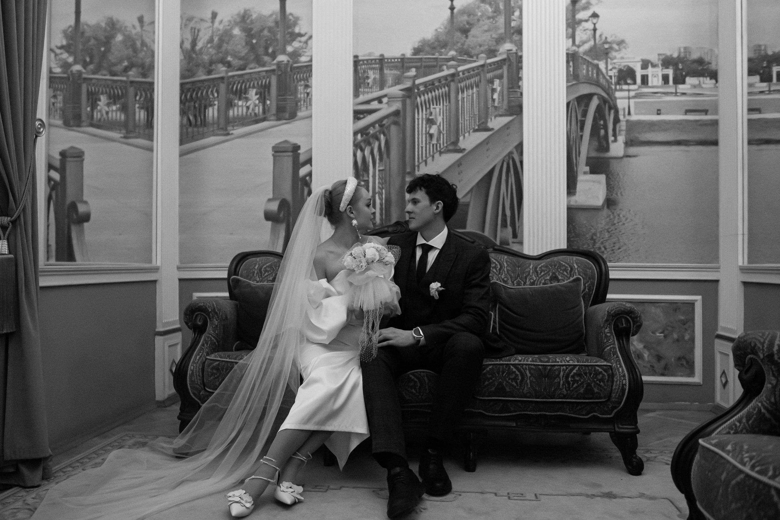 ЗАГС № 1 + прогулка | ГУМ. Свадебный и семейный фотограф в Москве Анна Сдобнова