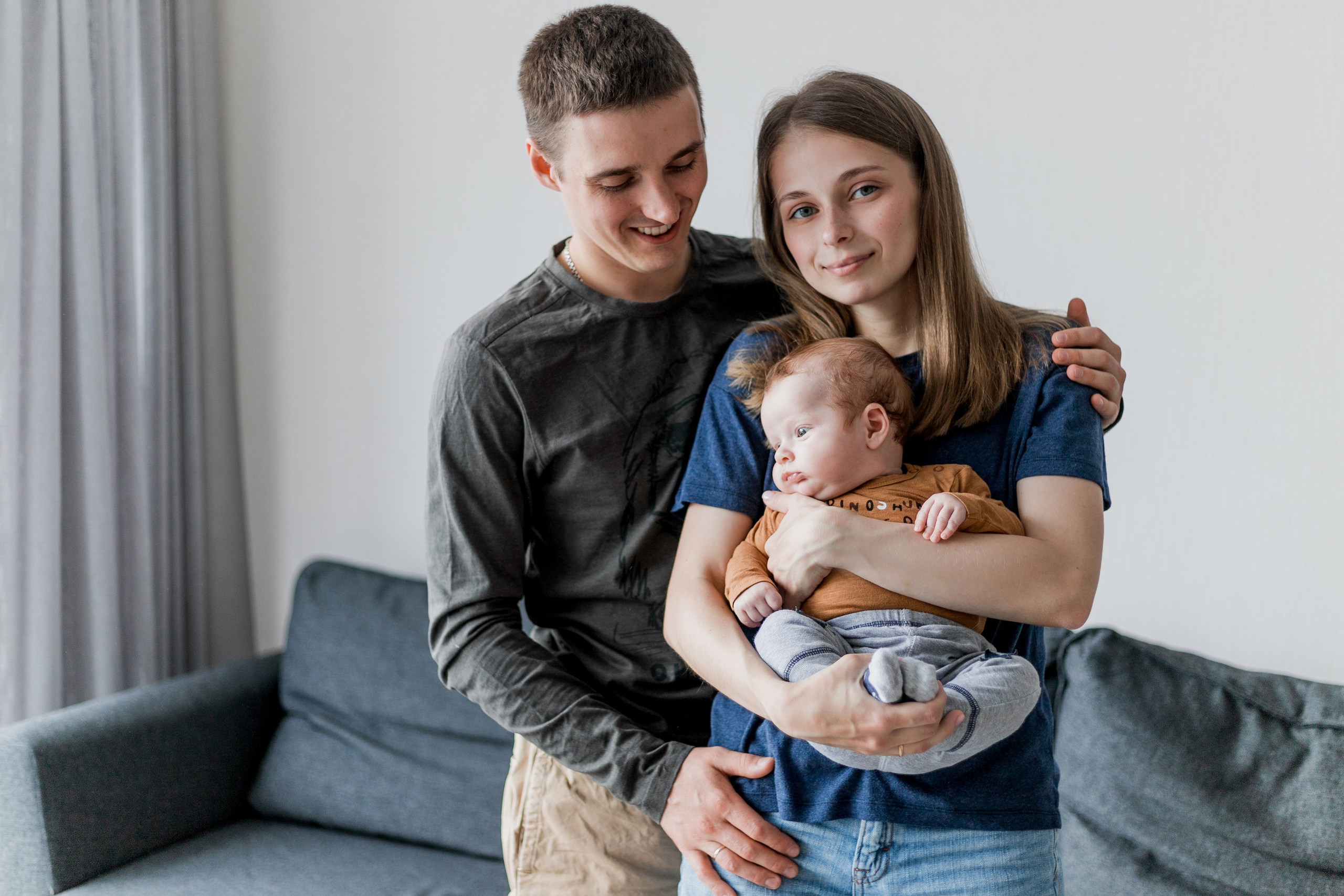 С малышом. Фотограф Софья Володкина