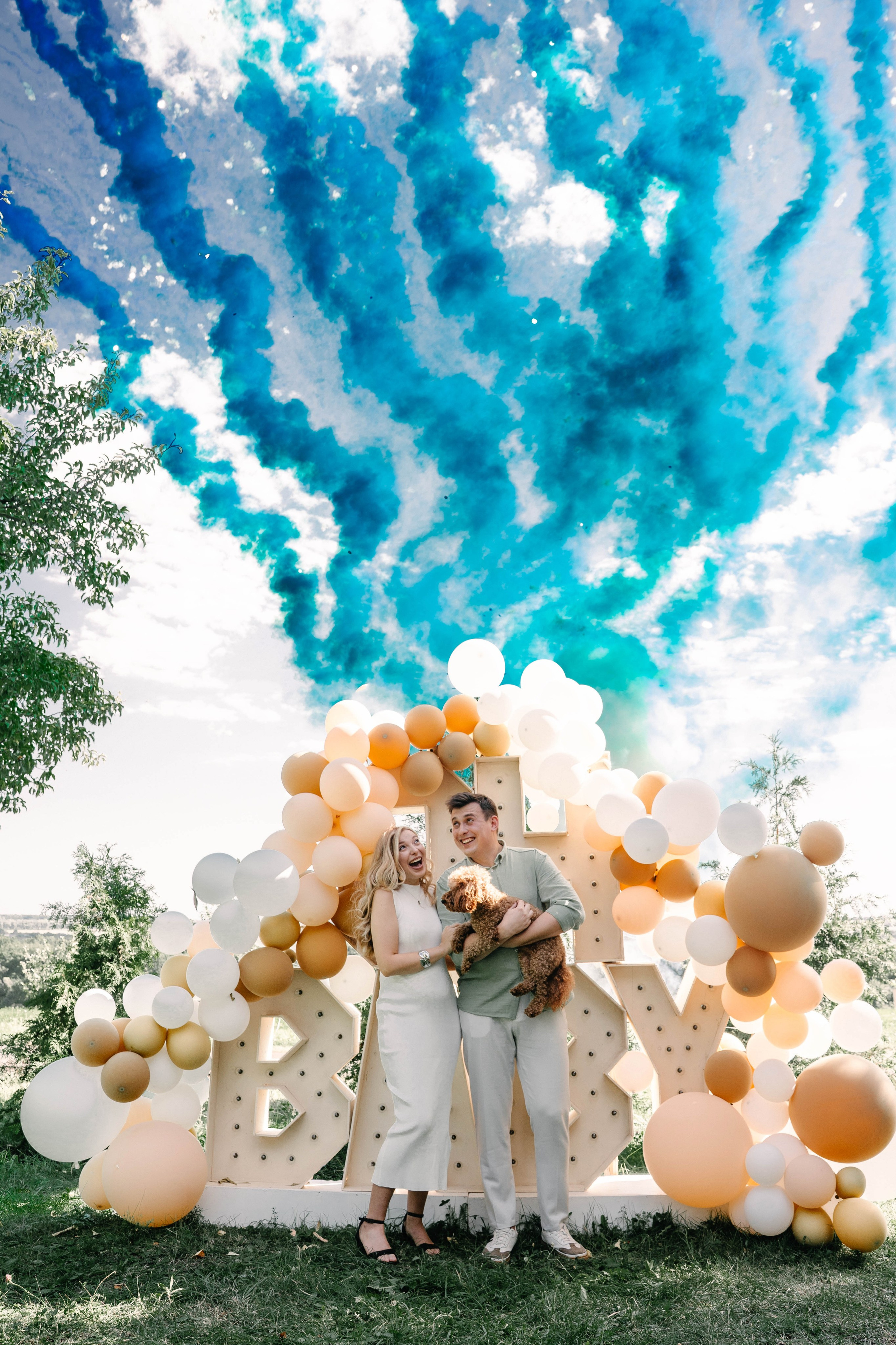 Гендер пати Сергей и Анастасия. Свадебный и семейный фотограф в Воронеже Анастасия Бойко