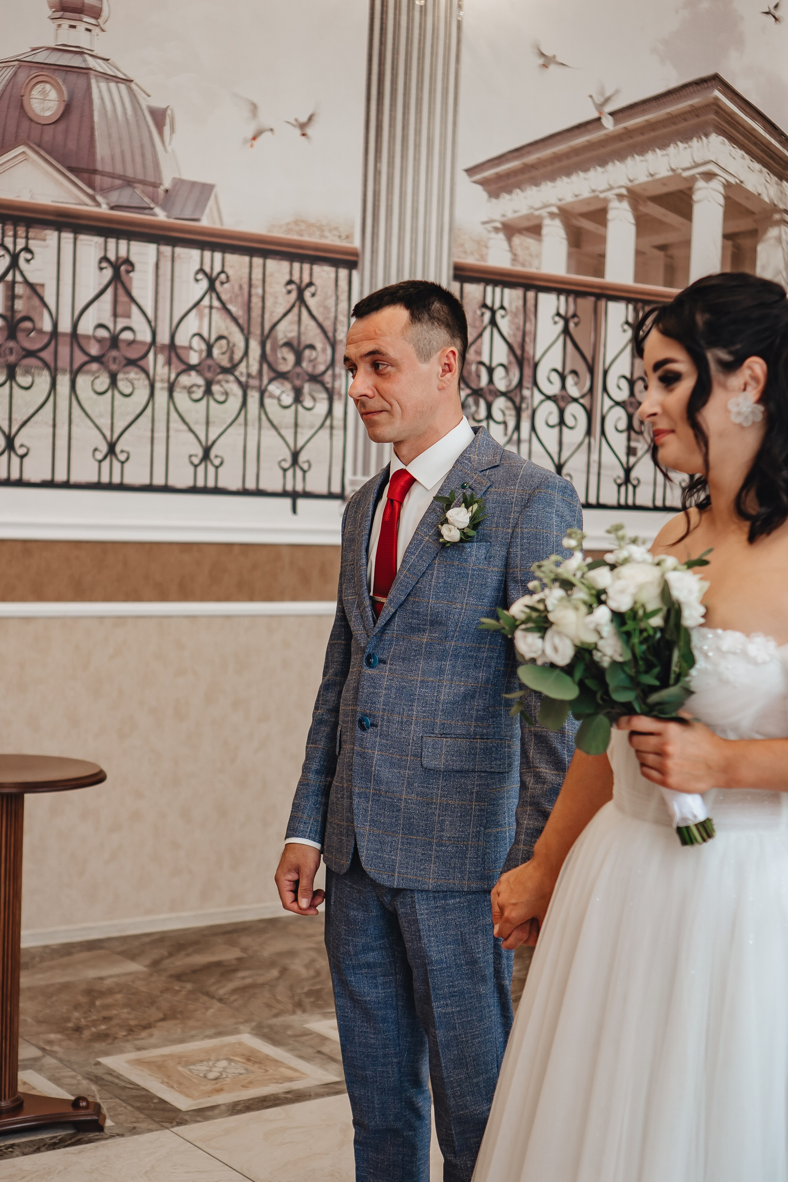 СВАДЕБНАЯ СЬЕМКА В ЗАГСЕ НА МОСКОВСКОМ ПРОСПЕКТЕ. Профессиональный фотограф, Санкт-Петербург — Виктория Богомолова