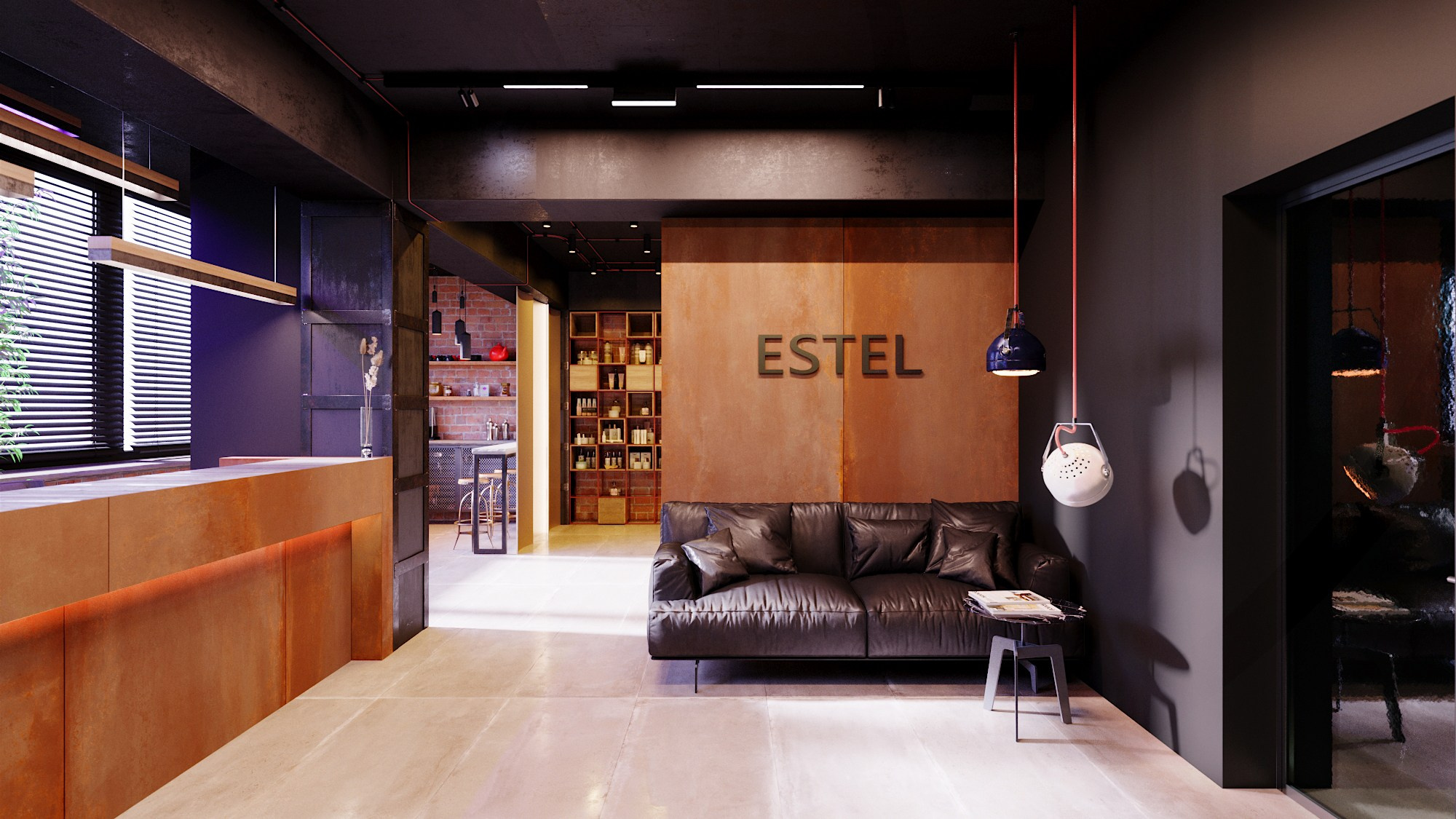 Офис компании ESTEL. Студия дизайна интерьера в Москве Калараш Александр