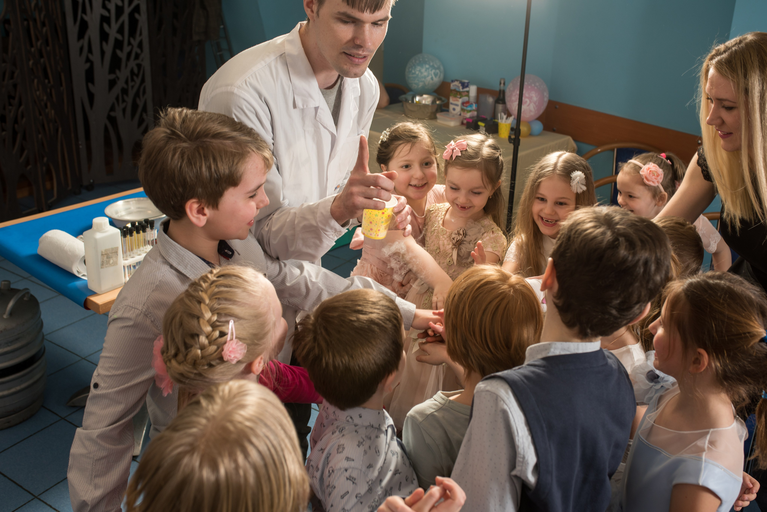 Детский праздник. Фотограф Андрей Зикеев, фотостудия AzArt Studio в Москве