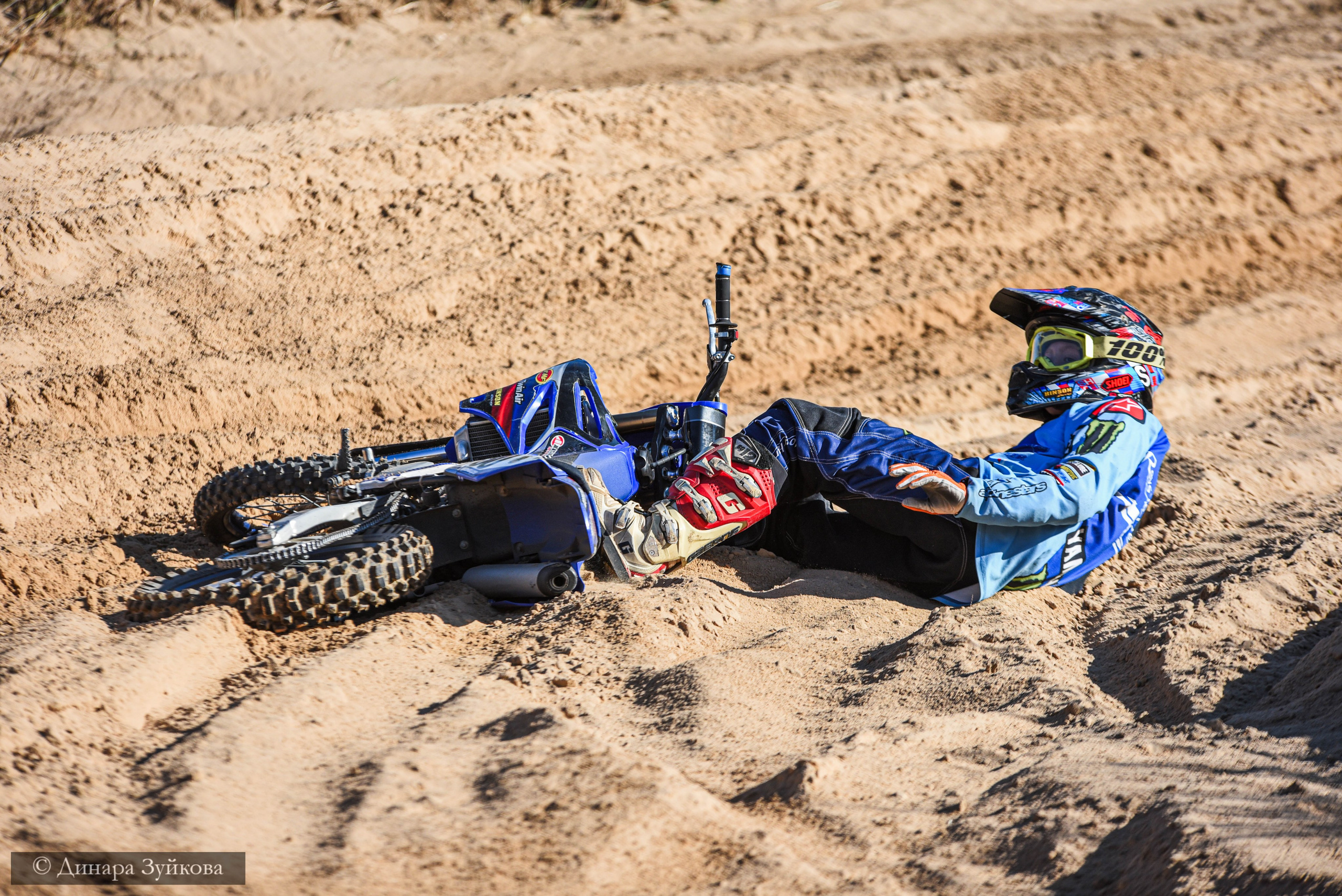 Тренировка по мотокроссу. Мотофотограф в Нижнем Новгороде Динара Зуйкова