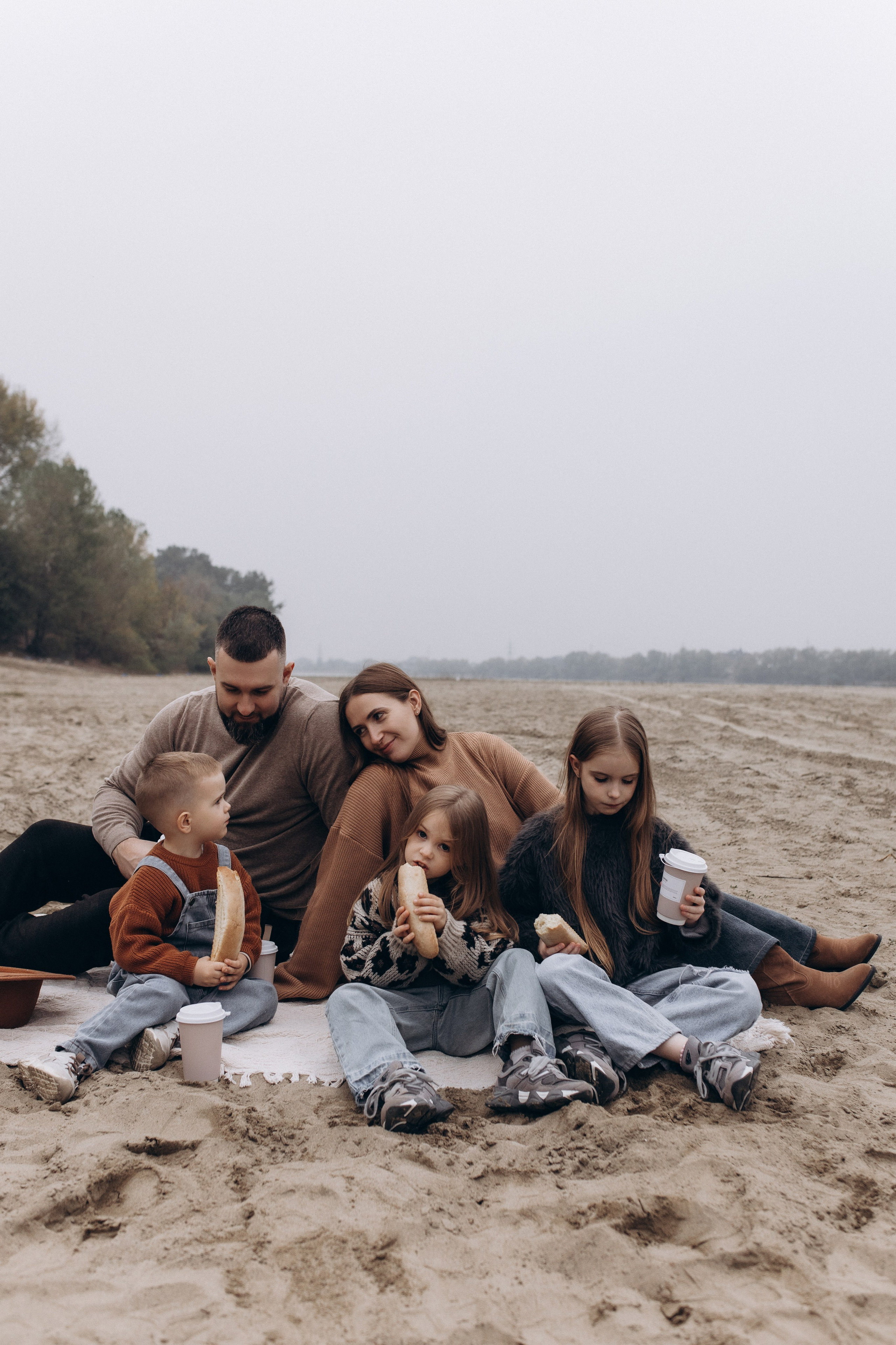 Настя, Лёша, Василиса, Варя и Ярик. Семейный фотограф в Краснодаре Виктория Кокоулина