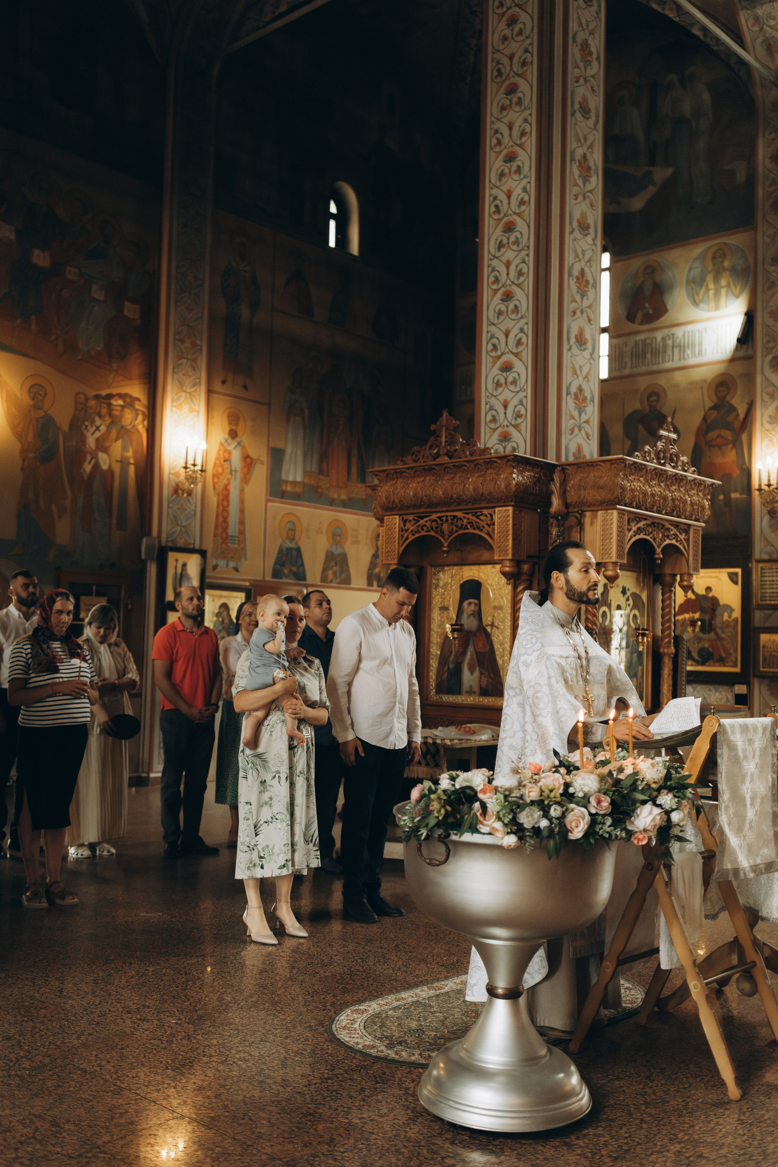 Крещение Алексея. Фотограф женского портрета и семейных историй в жанре life в Нижнем Новгороде Елена Матросова