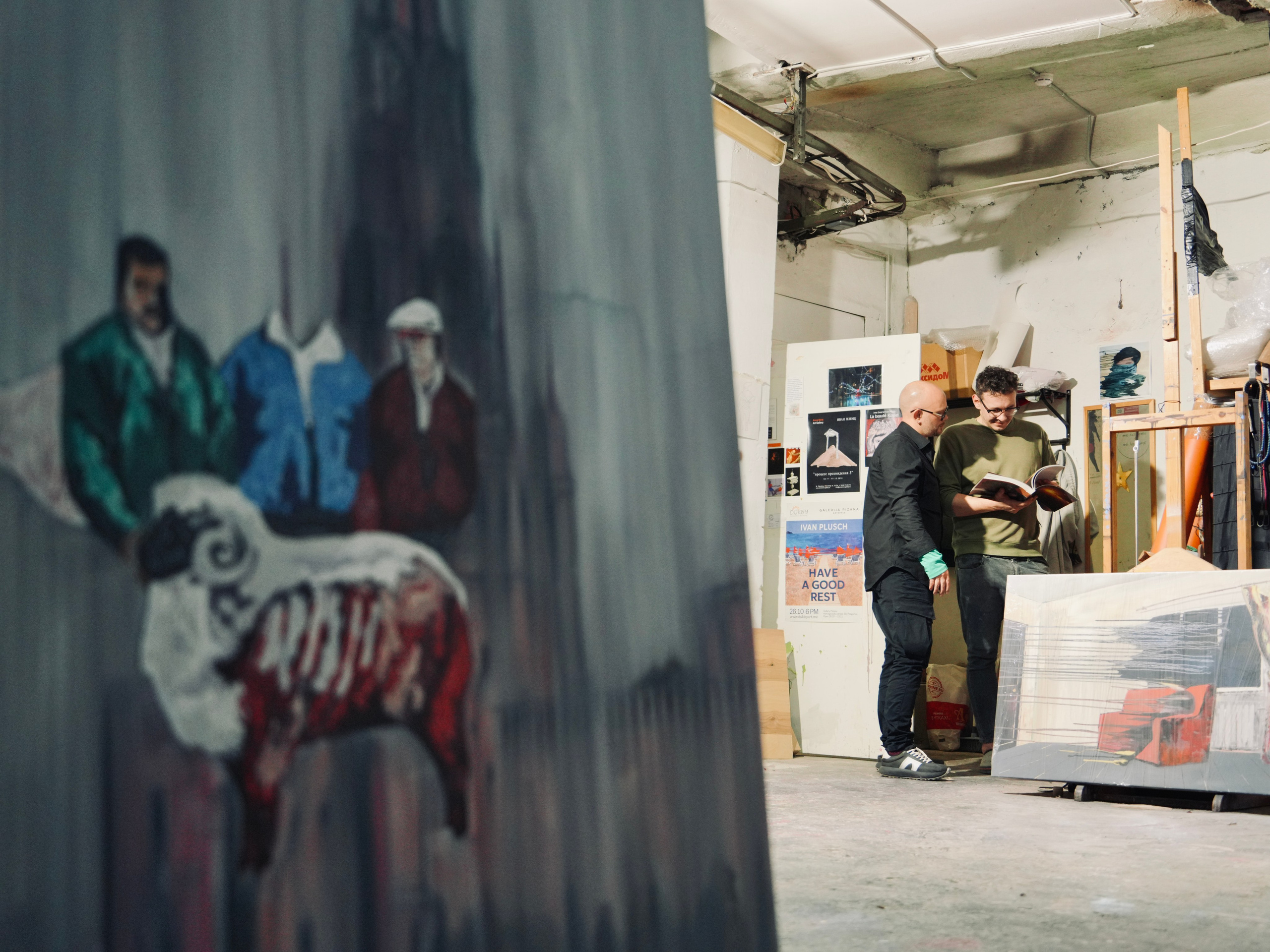 Репортаж из художественной мастерской. Событийный фотограф в Москве Юлия Папиянц