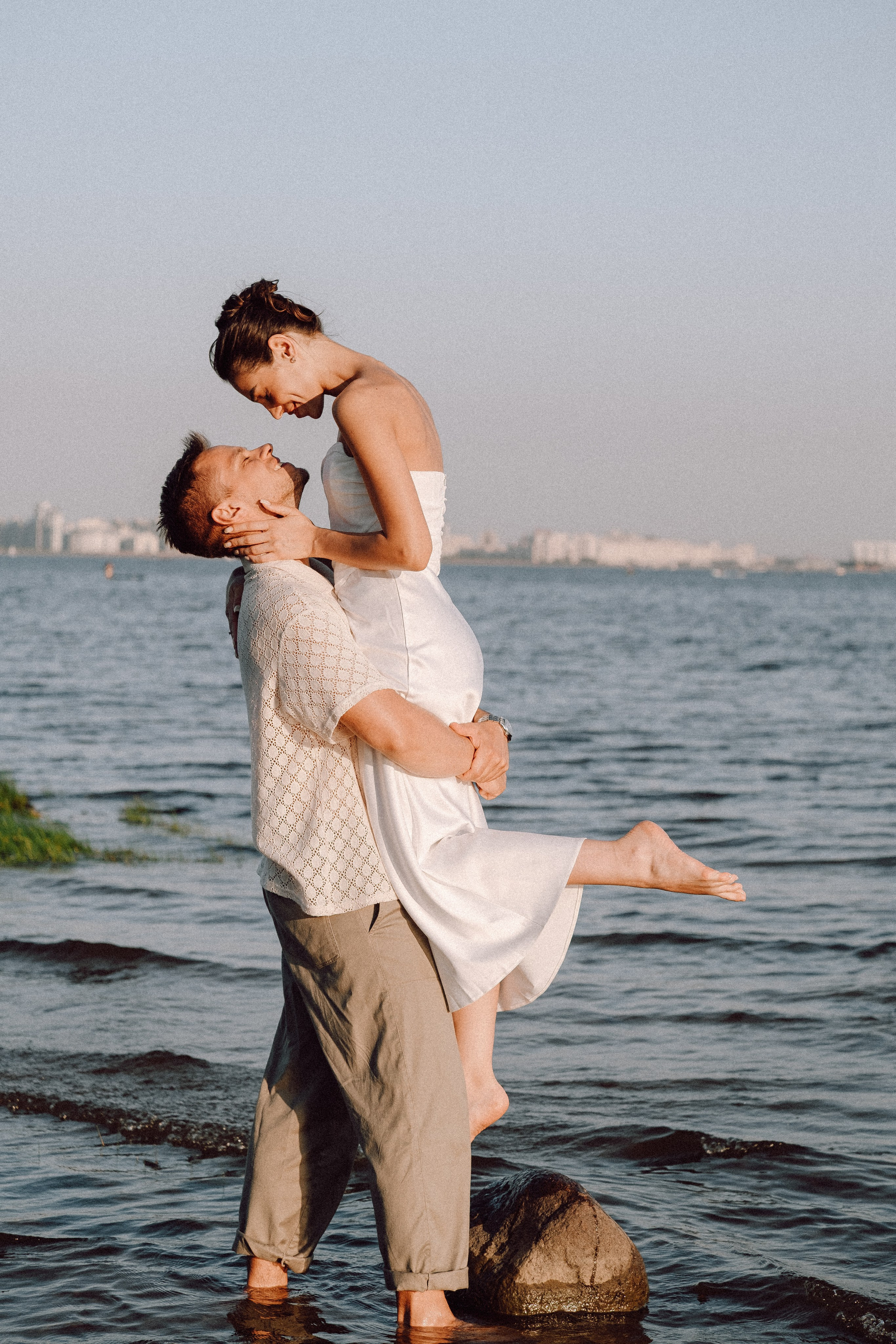 СВАДЕБНАЯ ФОТОСЕССИЯ ВЫЕЗДНОЙ ЦЕРЕМОНИИ (ФИНСКИЙ ЗАЛИВ). Профессиональный фотограф, Санкт-Петербург — Виктория Богомолова