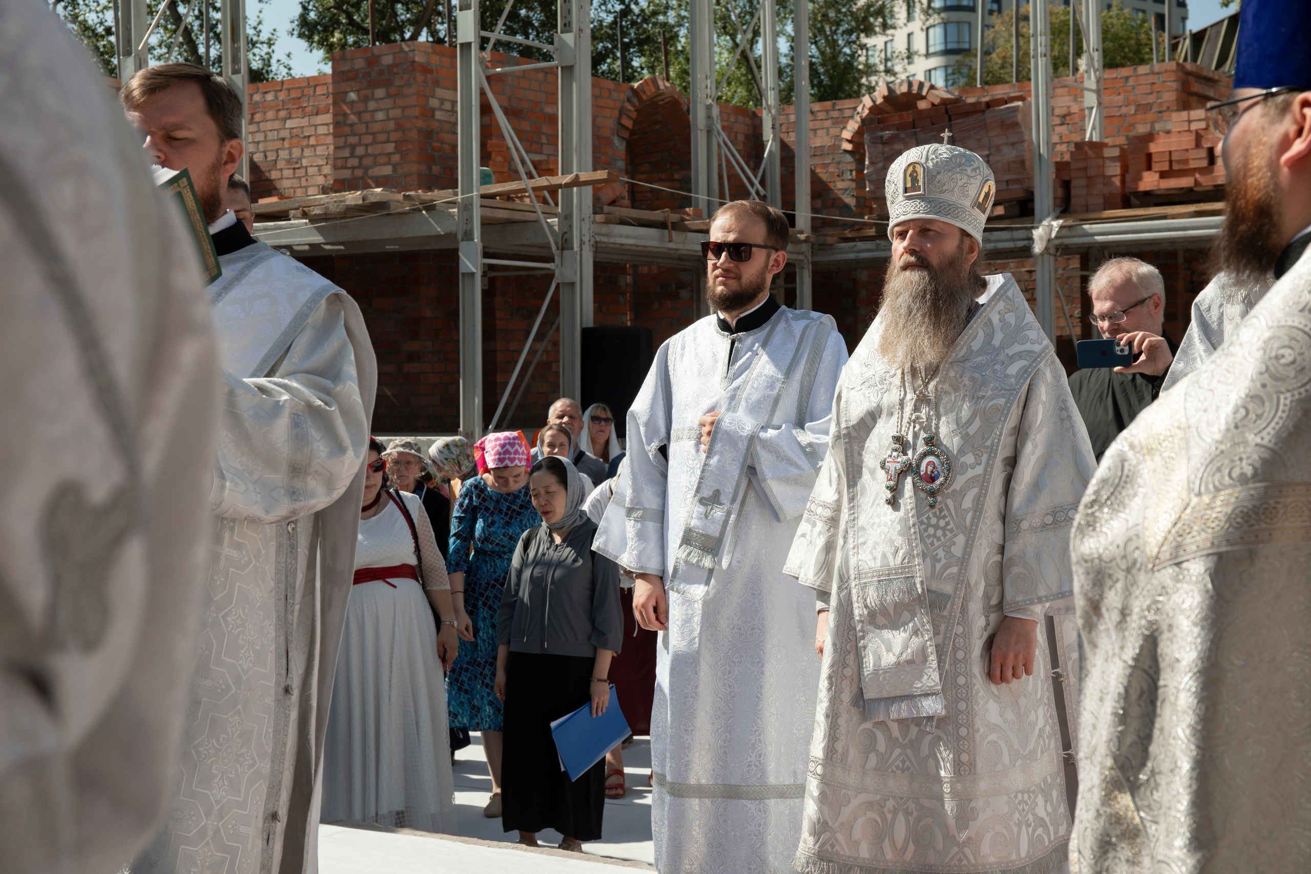 Епископ Силуан Павло-Посадский служба в храме св.Николая 25.08.2024. Арт- фотограф Москва