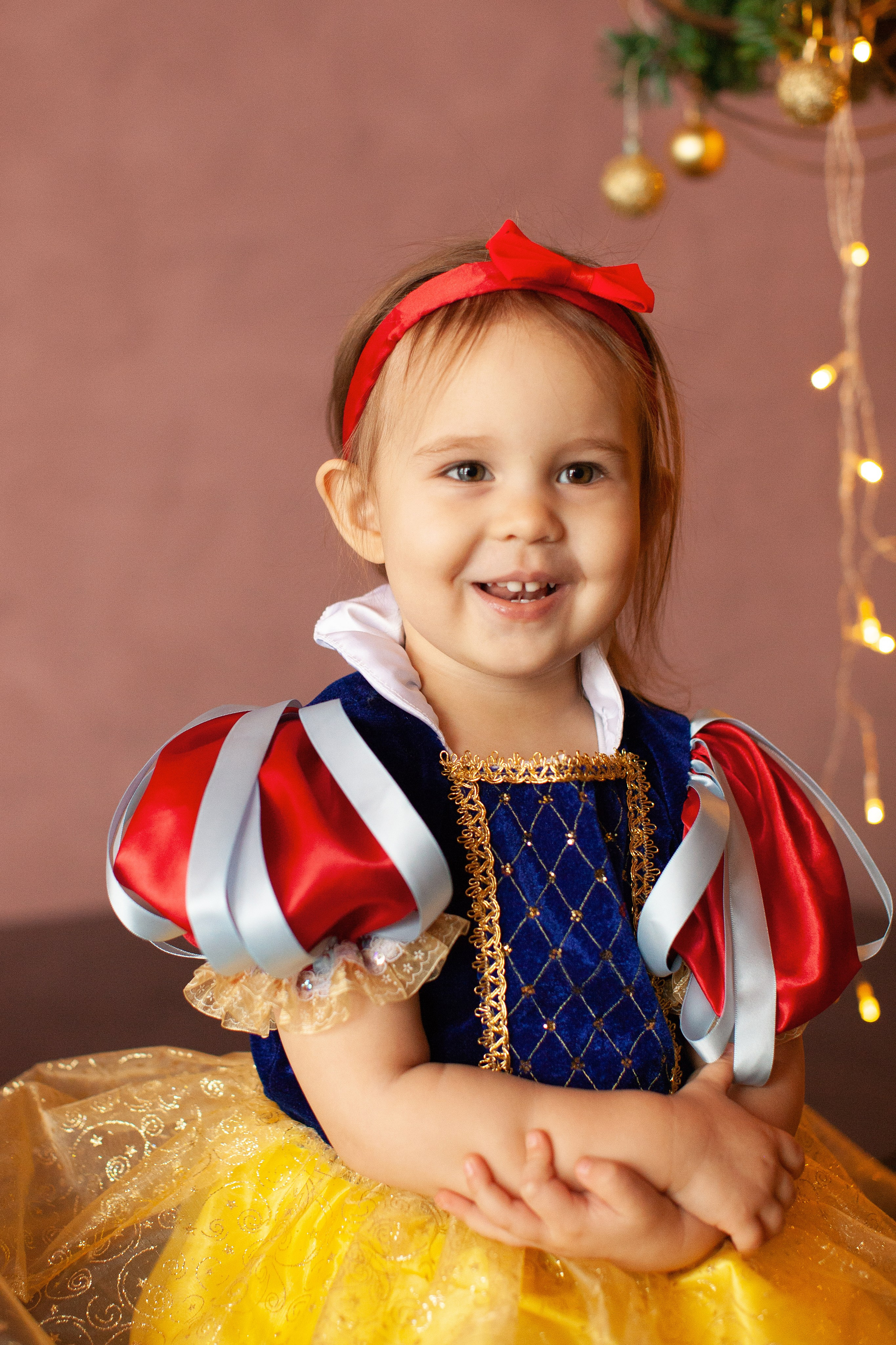 Новогодняя семейная фотосессия в студии. Фотограф Ольга Ефремова