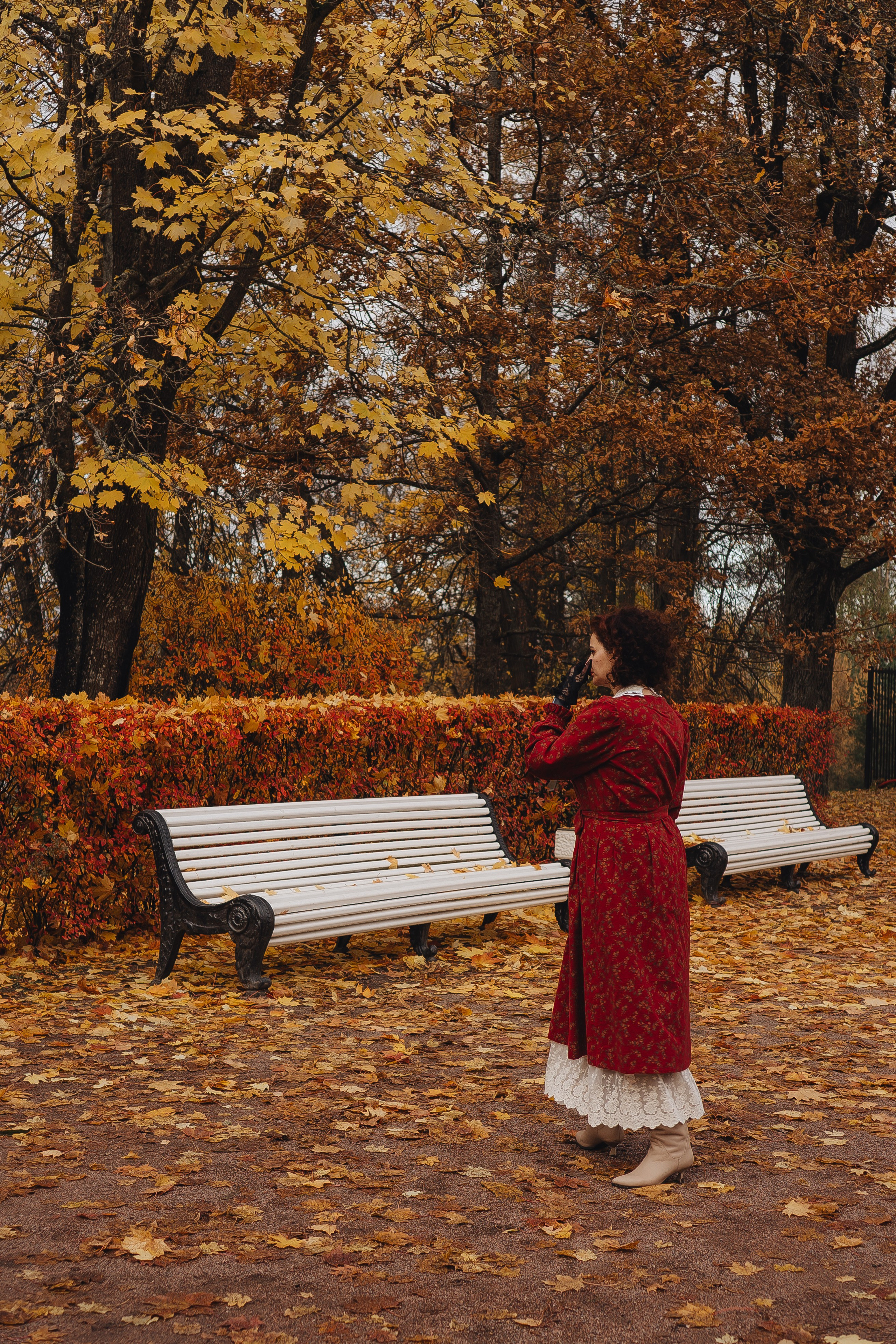 Осенний парк. Профессиональный фотограф, Санкт-Петербург — Виктория Богомолова