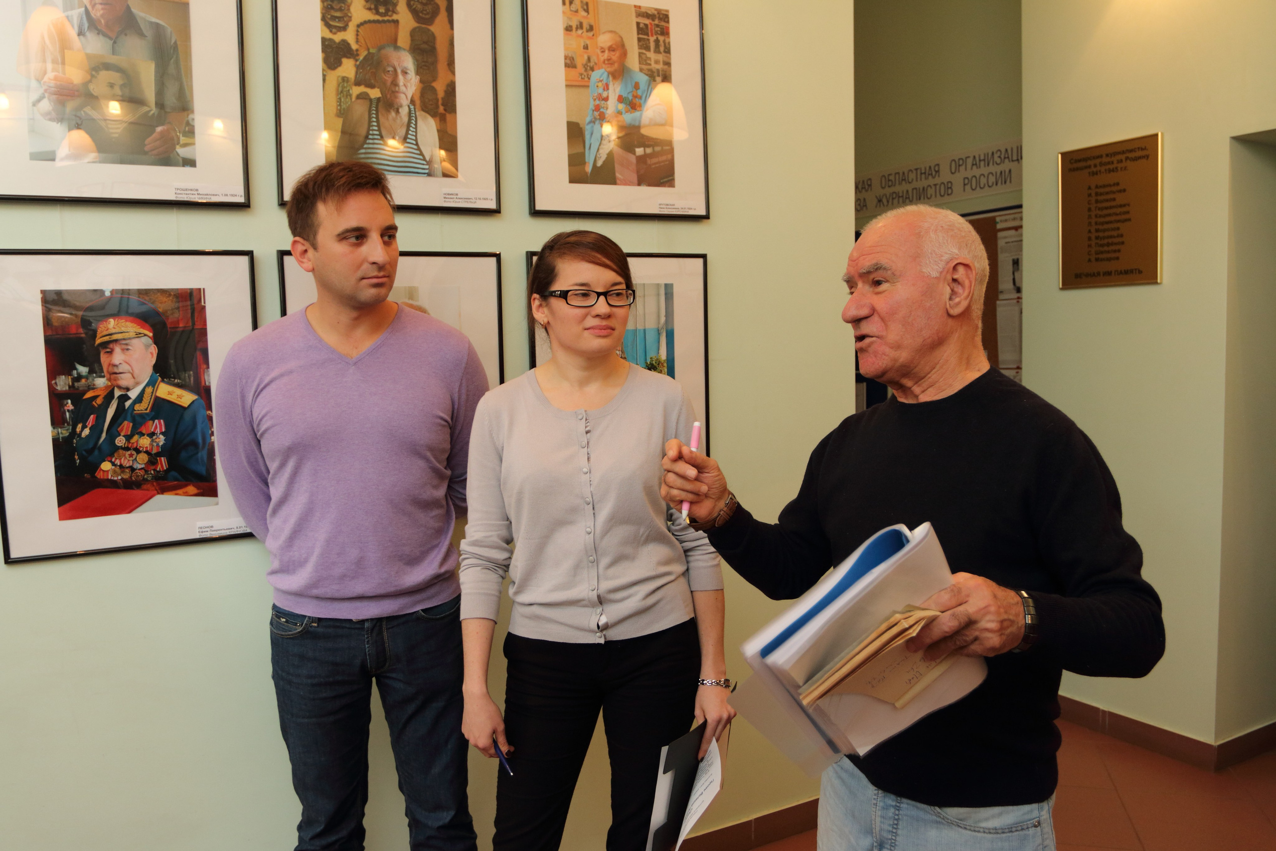 20.10.2015 Фотопроект «Память. Героям Великой Победы посвящается». Фотообъединение Самарского областного отделения Союза журналистов России