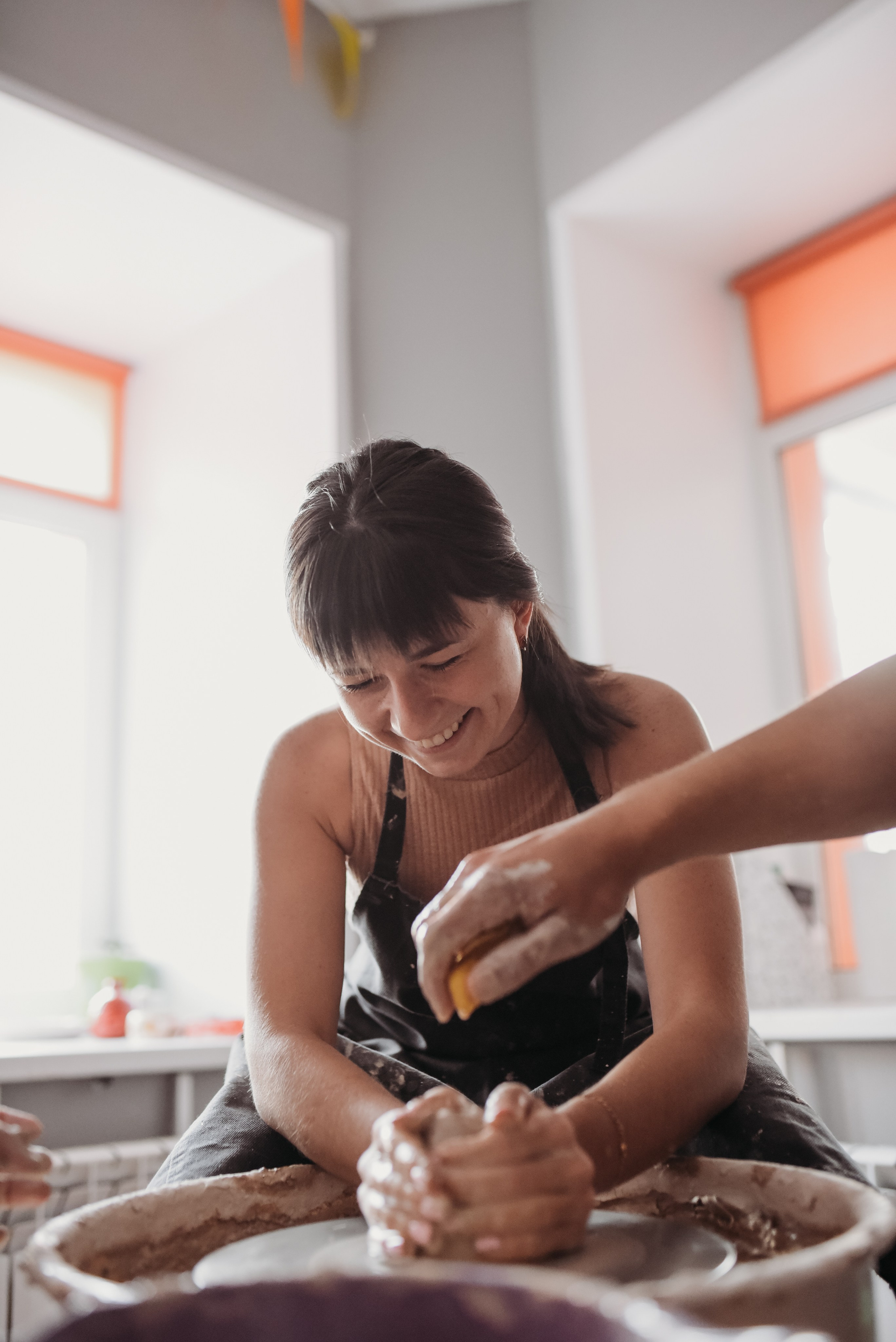 Love Story в гончарной мастерской. Семейный фотограф Олеся Батурина Рязань