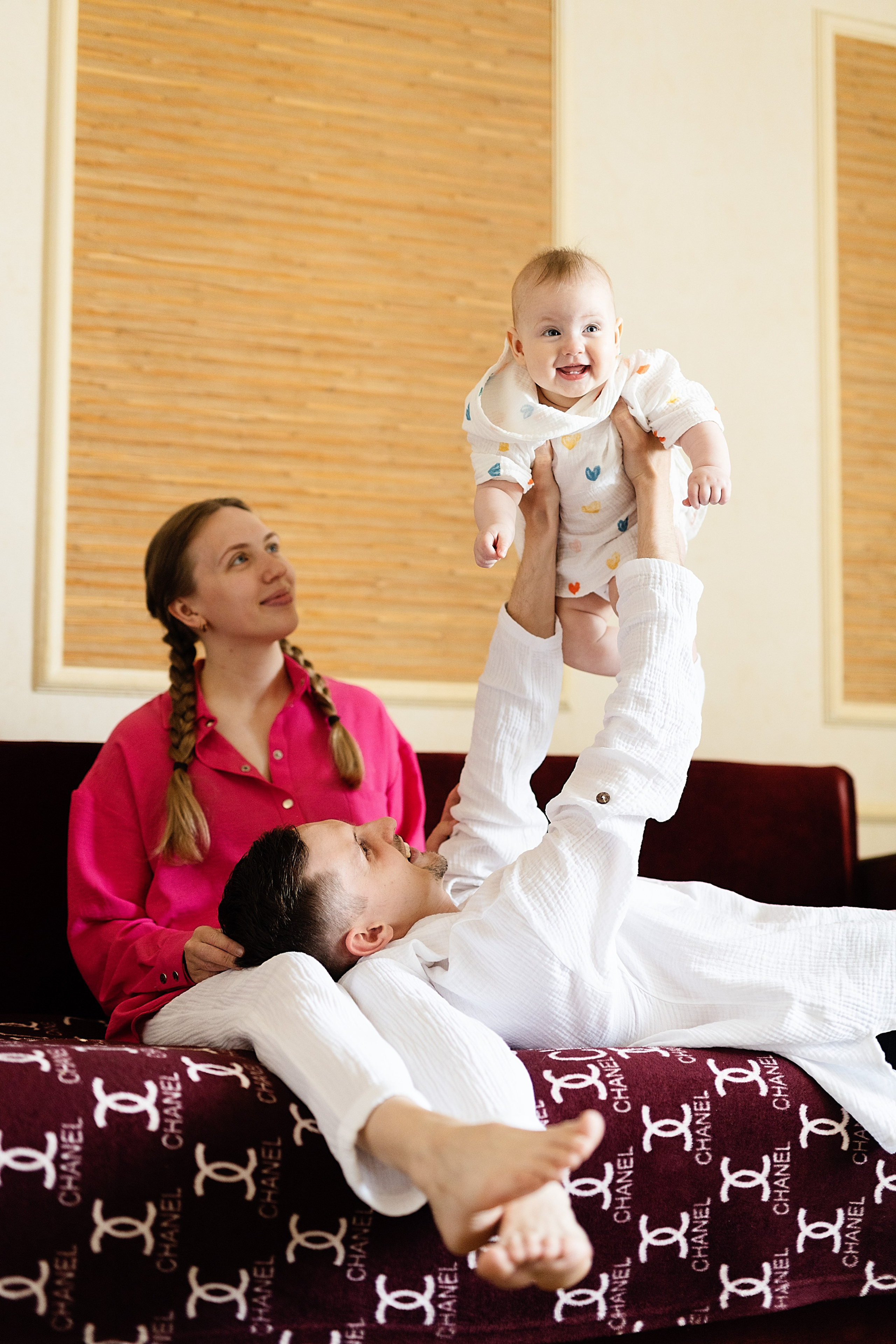 Наталия, Влад и София. Семейный и свадебный фотограф в Долгопрудном Виктория Моисеева