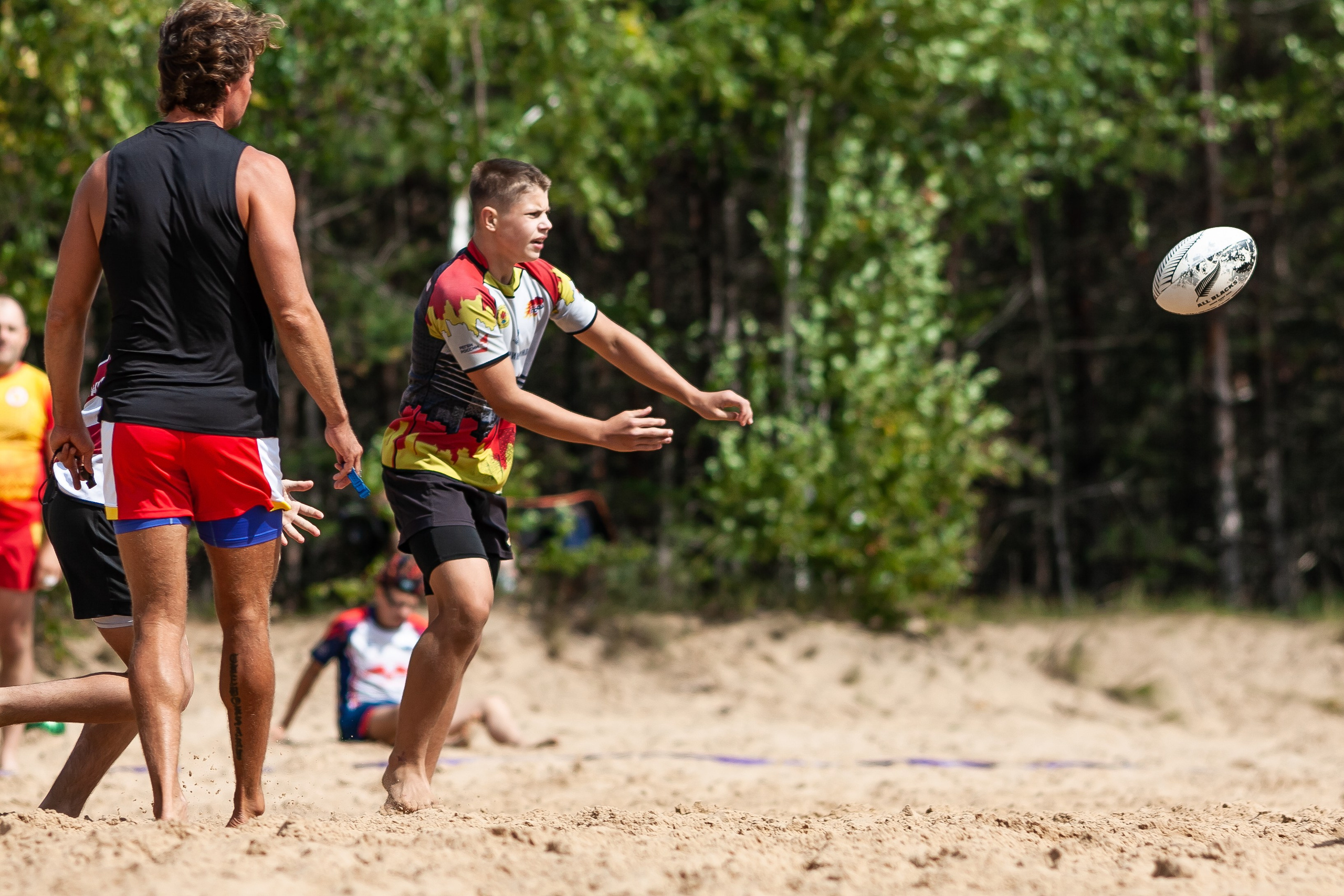 «Кубок «Молота» по пляжному Регби. Фотография