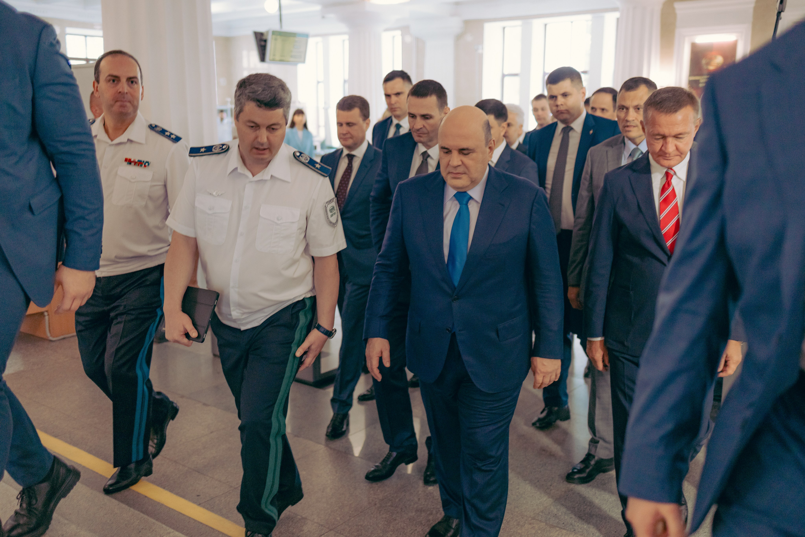Официальный визит Михаила Мишустина в ДВГУПС. Ytsaot — фотограф в Хабаровске Максим Ткачев