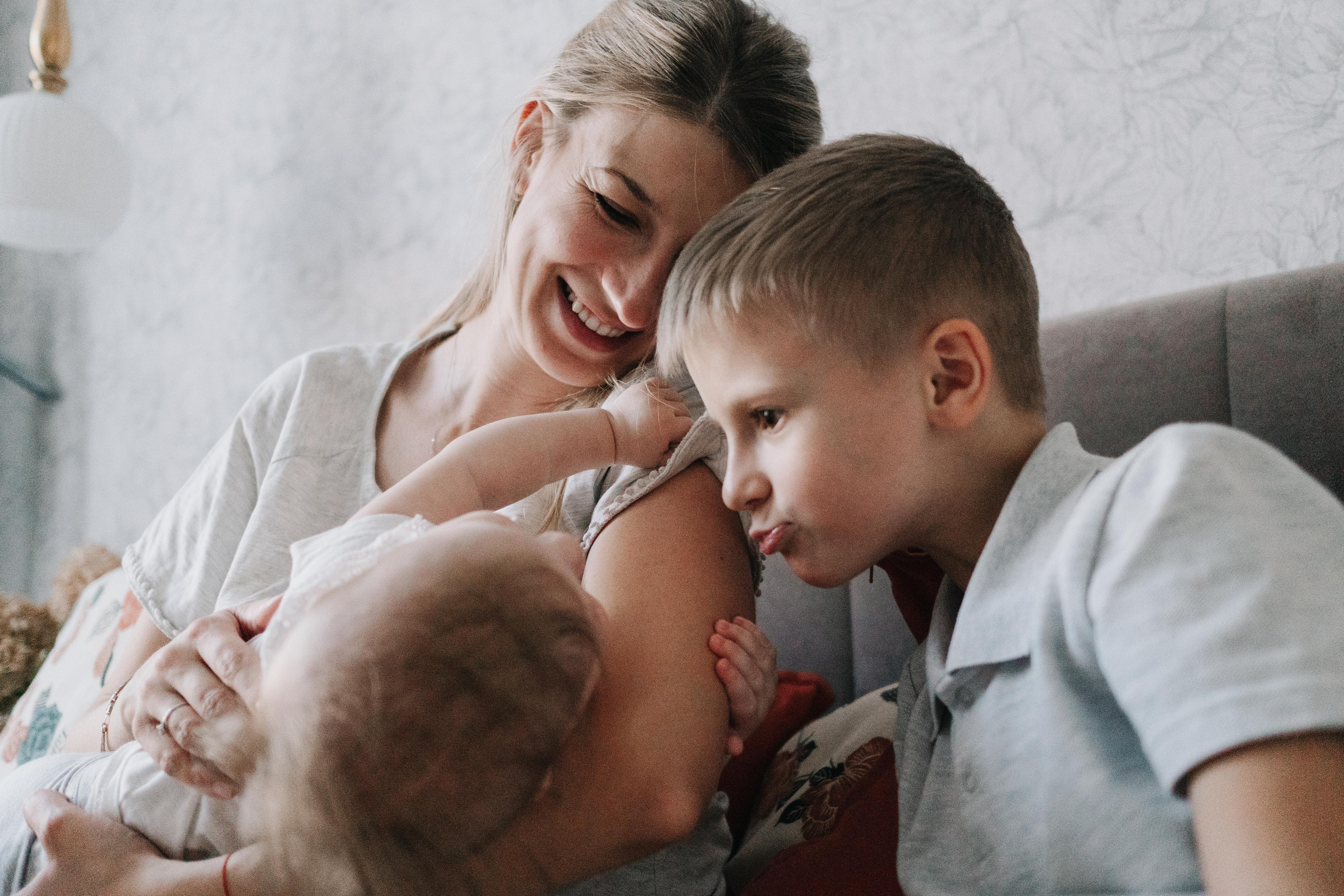 Марина, Ваня и Дашенька. Семейный и детский фотограф в Санкт-Петербурге Наталья Григорьева