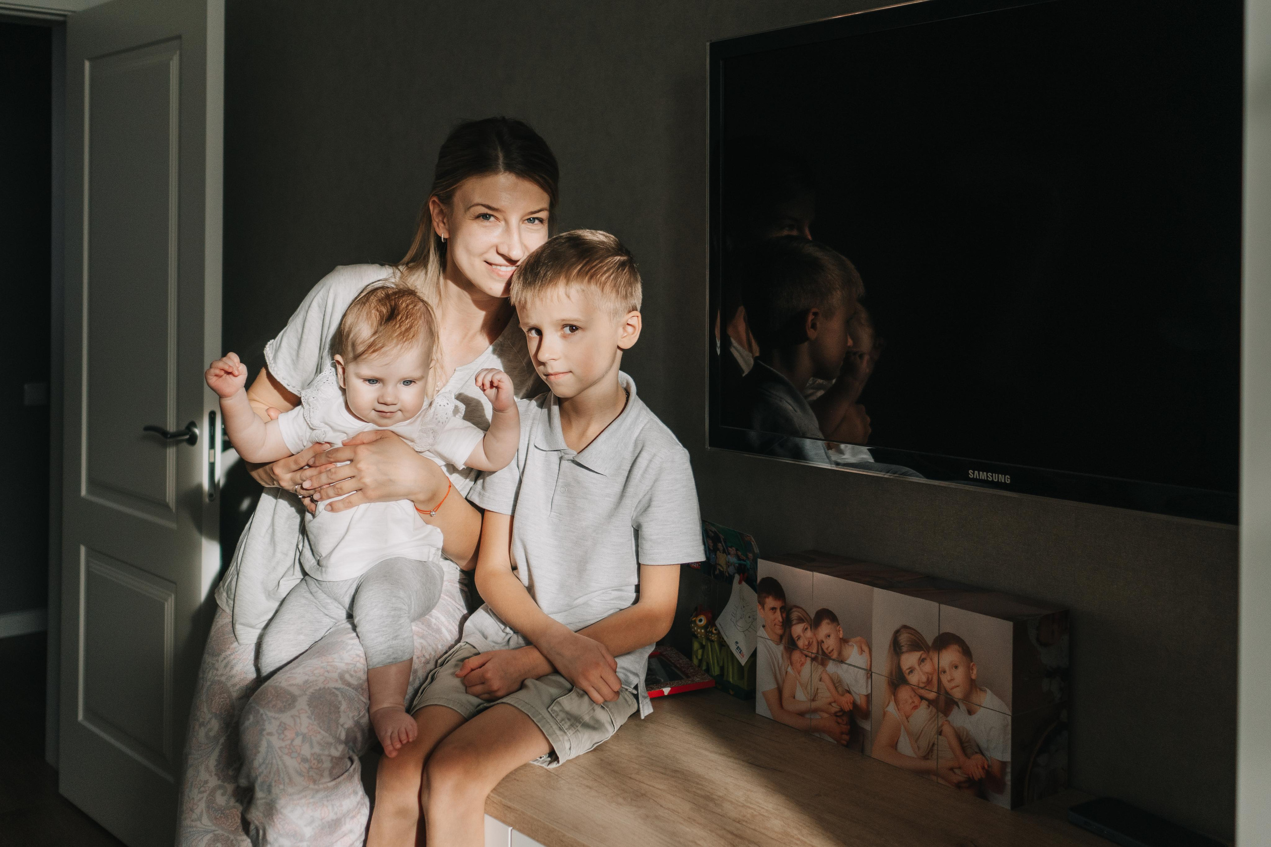 Марина, Ваня и Дашенька. Семейный и детский фотограф в Санкт-Петербурге Наталья Григорьева