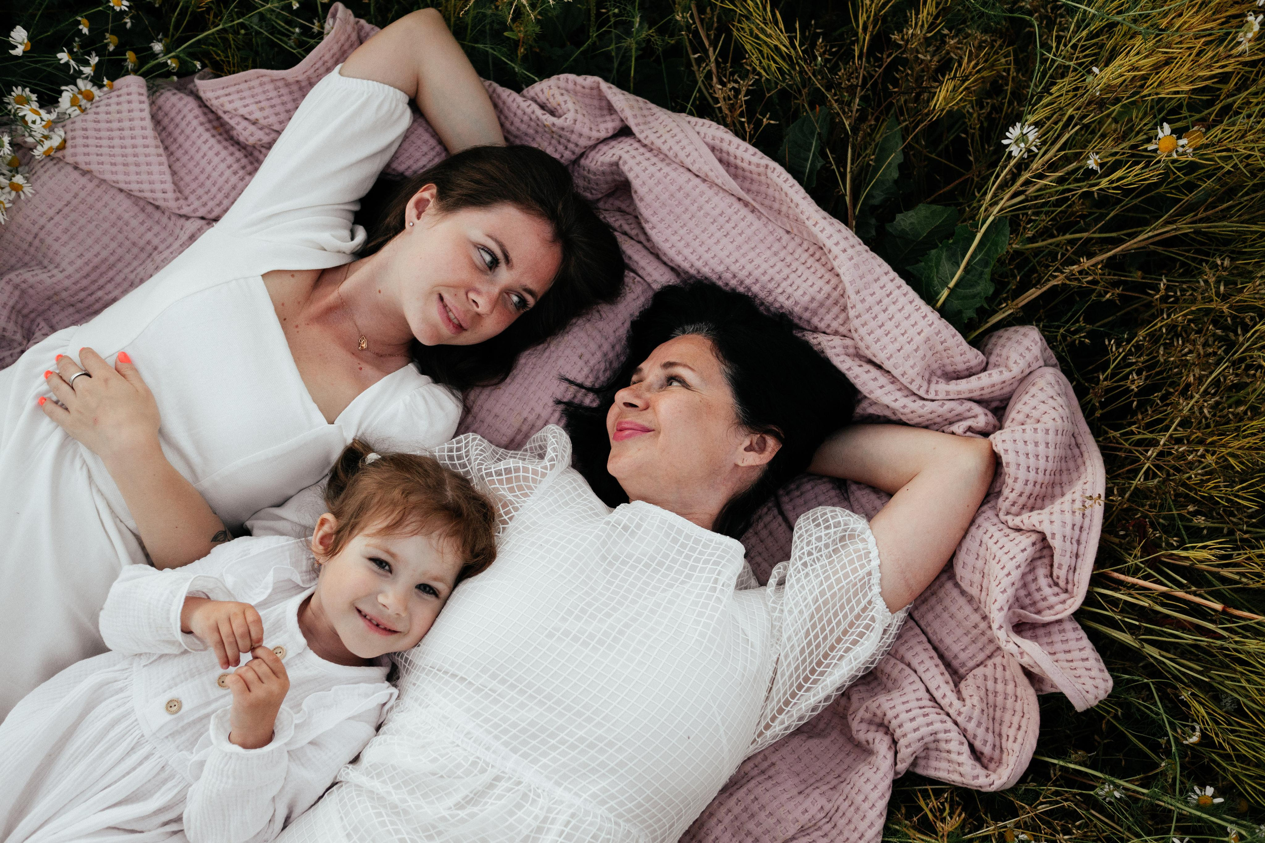 3 поколения. Семейный и детский фотограф в Санкт-Петербурге Наталья Григорьева