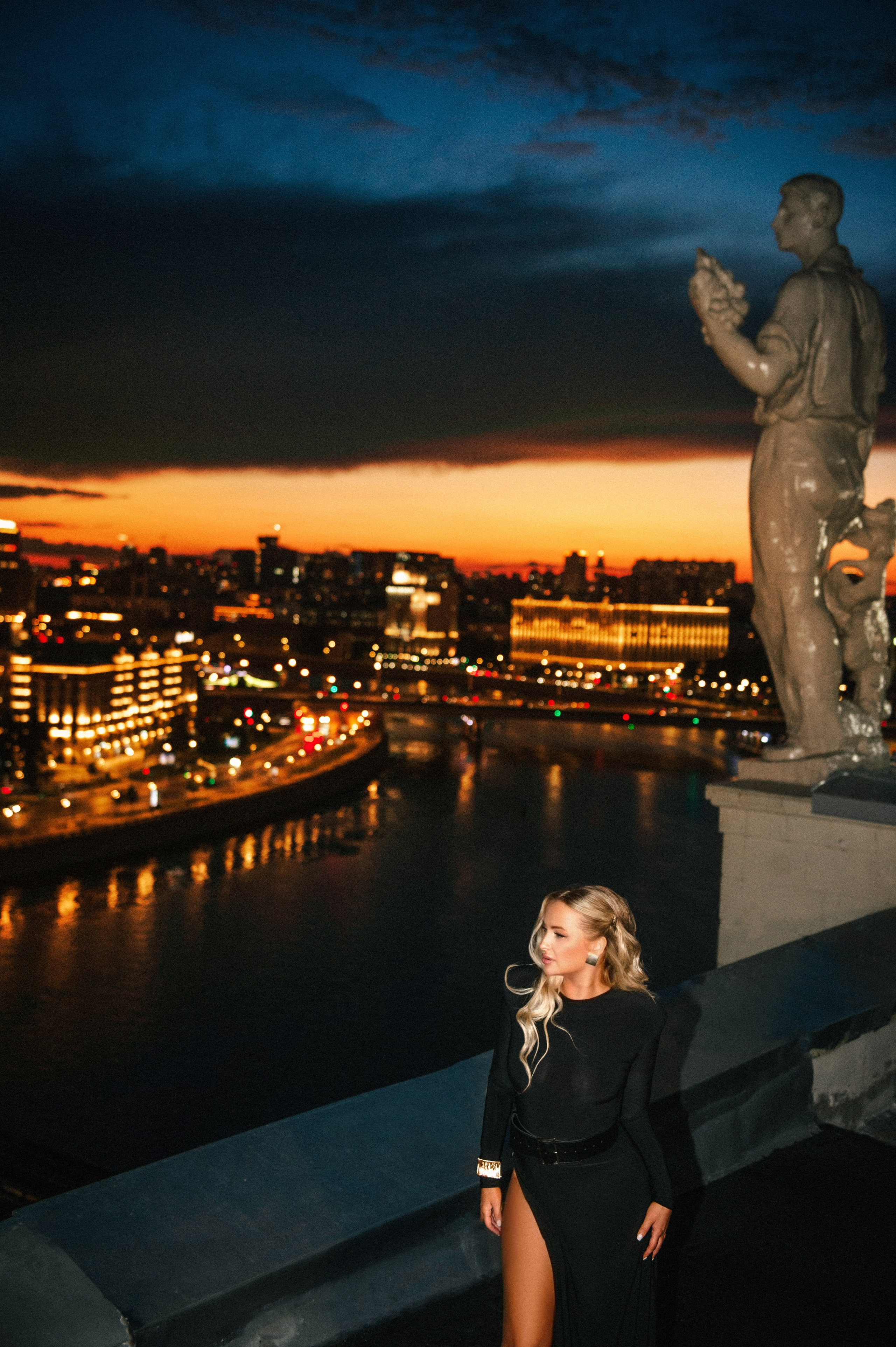 Фотосессия на крыше (Москва). Тучина Дарья фотограф
