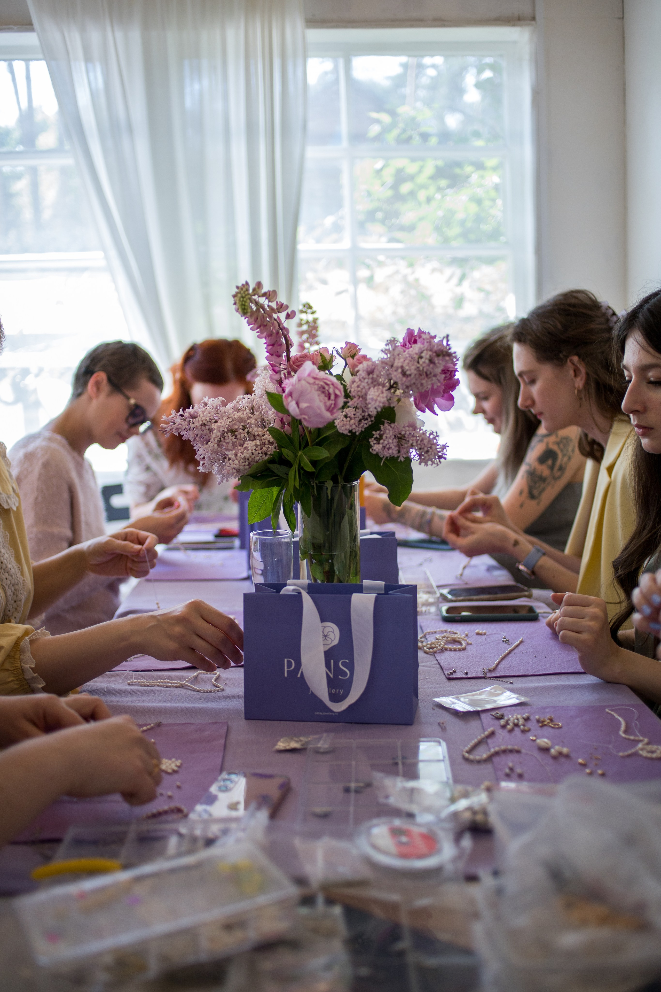 МК- девичник Pensy Jewelry. Фотограф Москва Жуковский Раменское