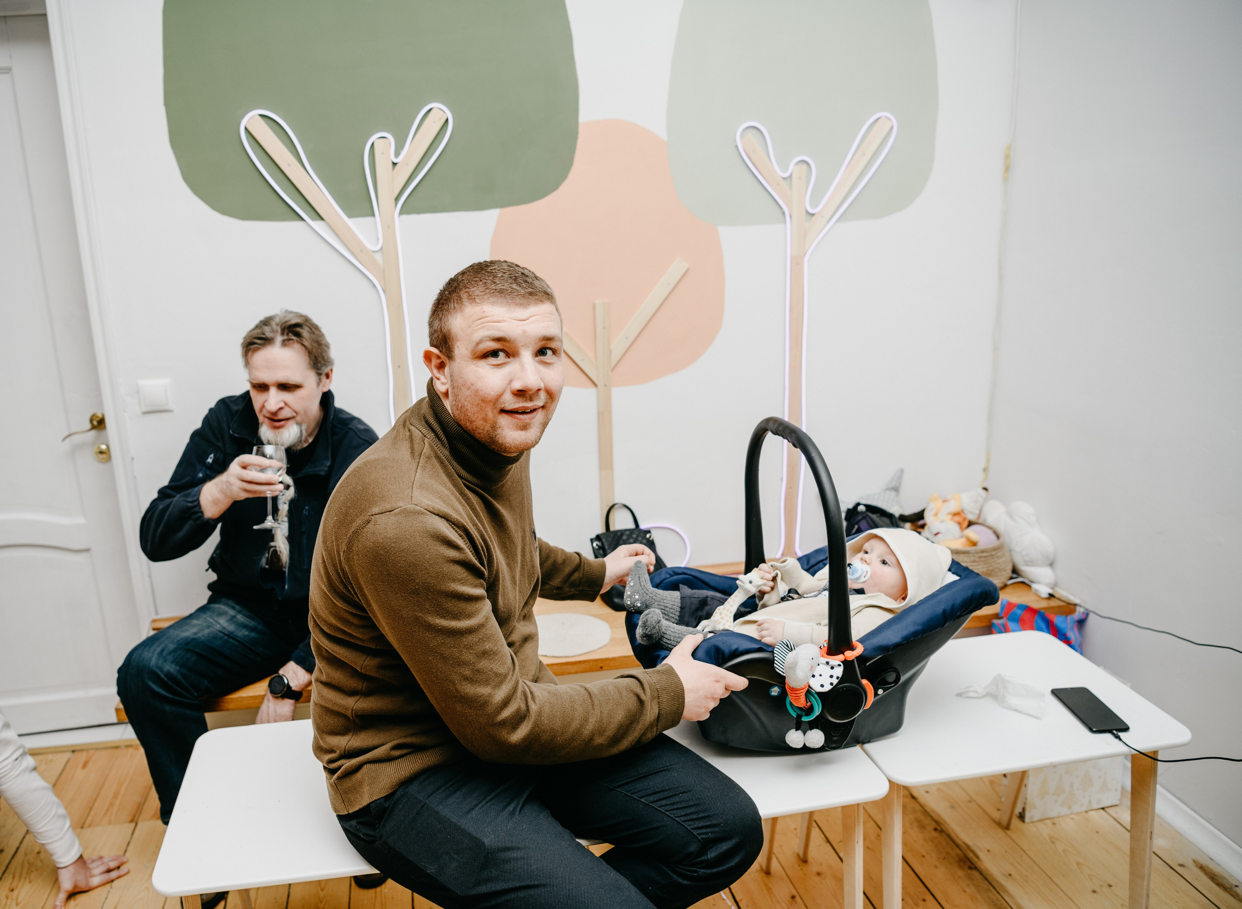 День рождения Авроры. Фотограф на выписку из роддома в Москве и МО
