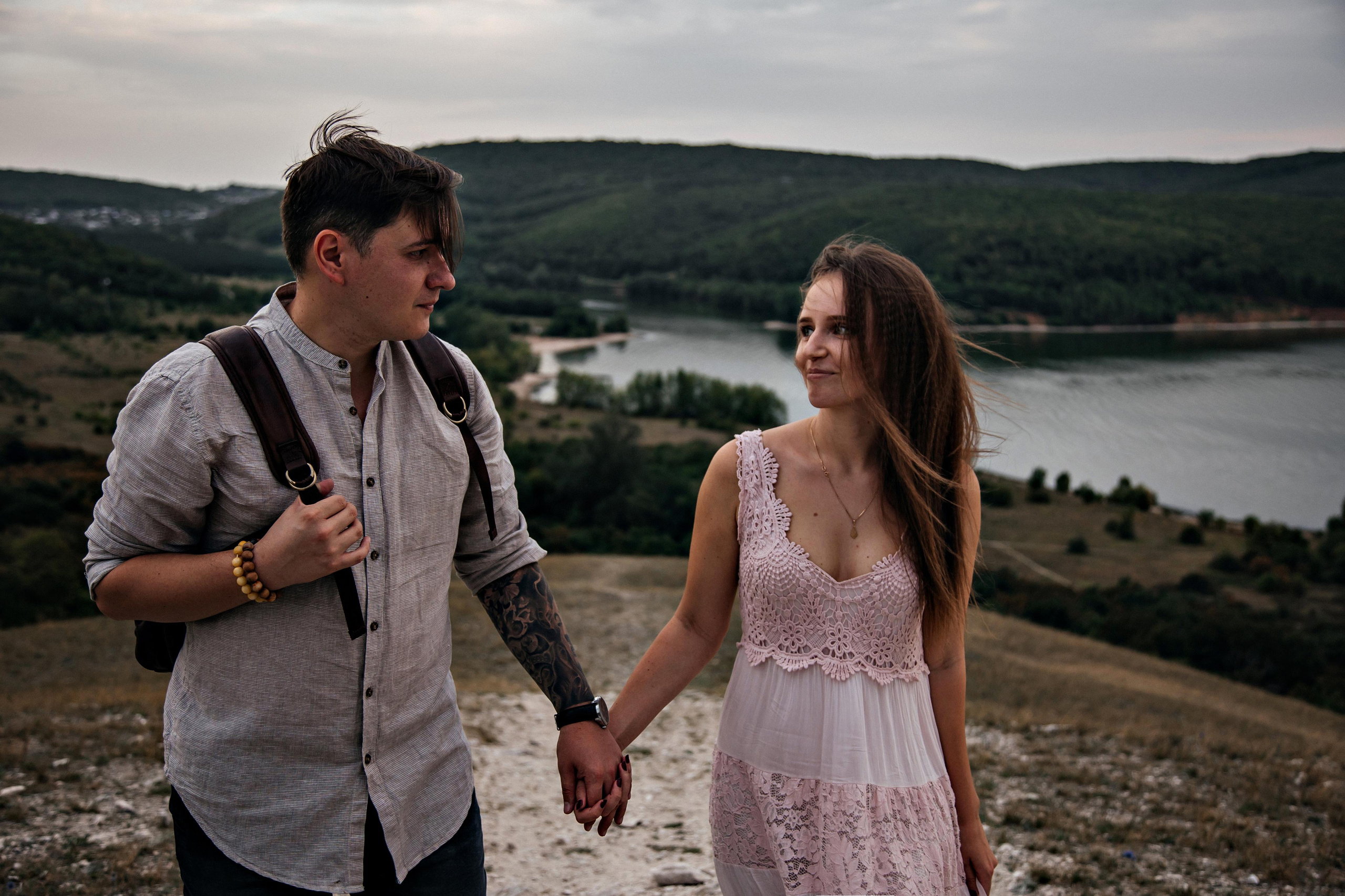 Love story «Мountains». Свадебные фотограф и видеограф Наталья и Анатолий Новиковы СПб