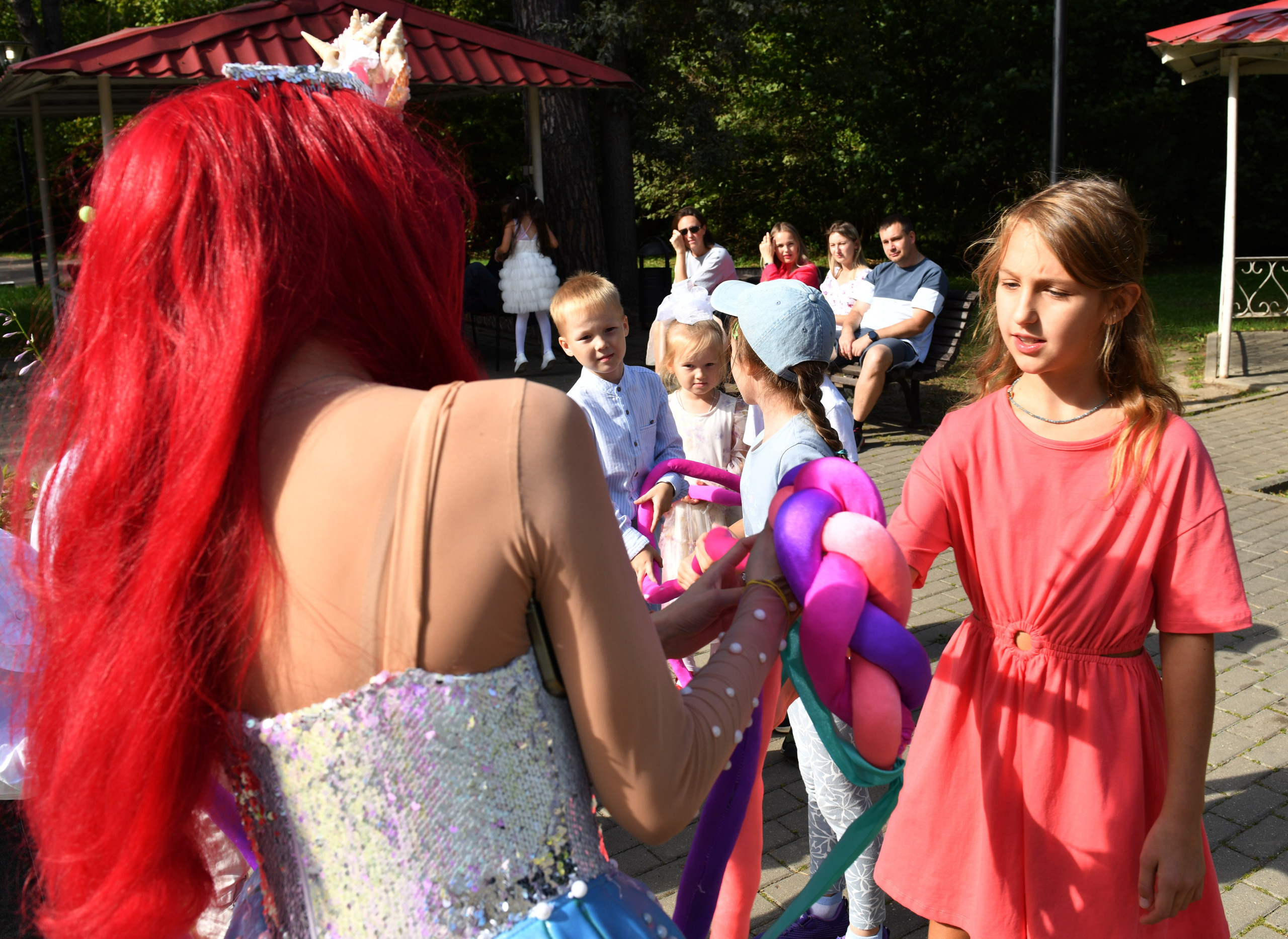 День рождения на природе. Свадебный и портретный фотограф в Москве Галина Борисова