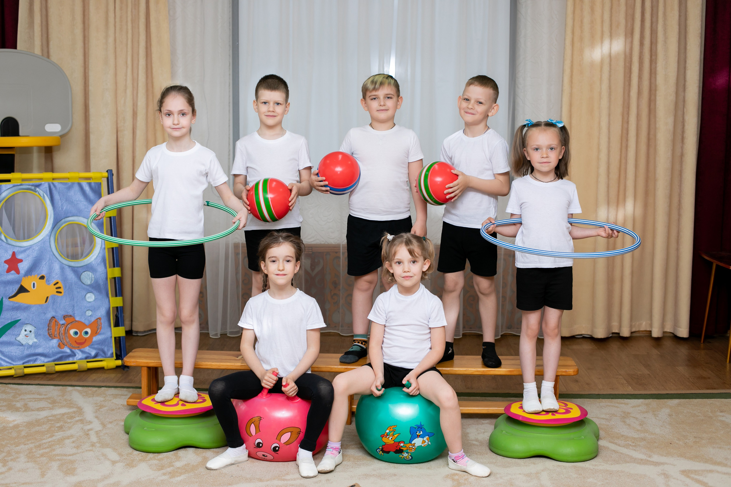 Съемка в детском саду. Выпускные фотокниги