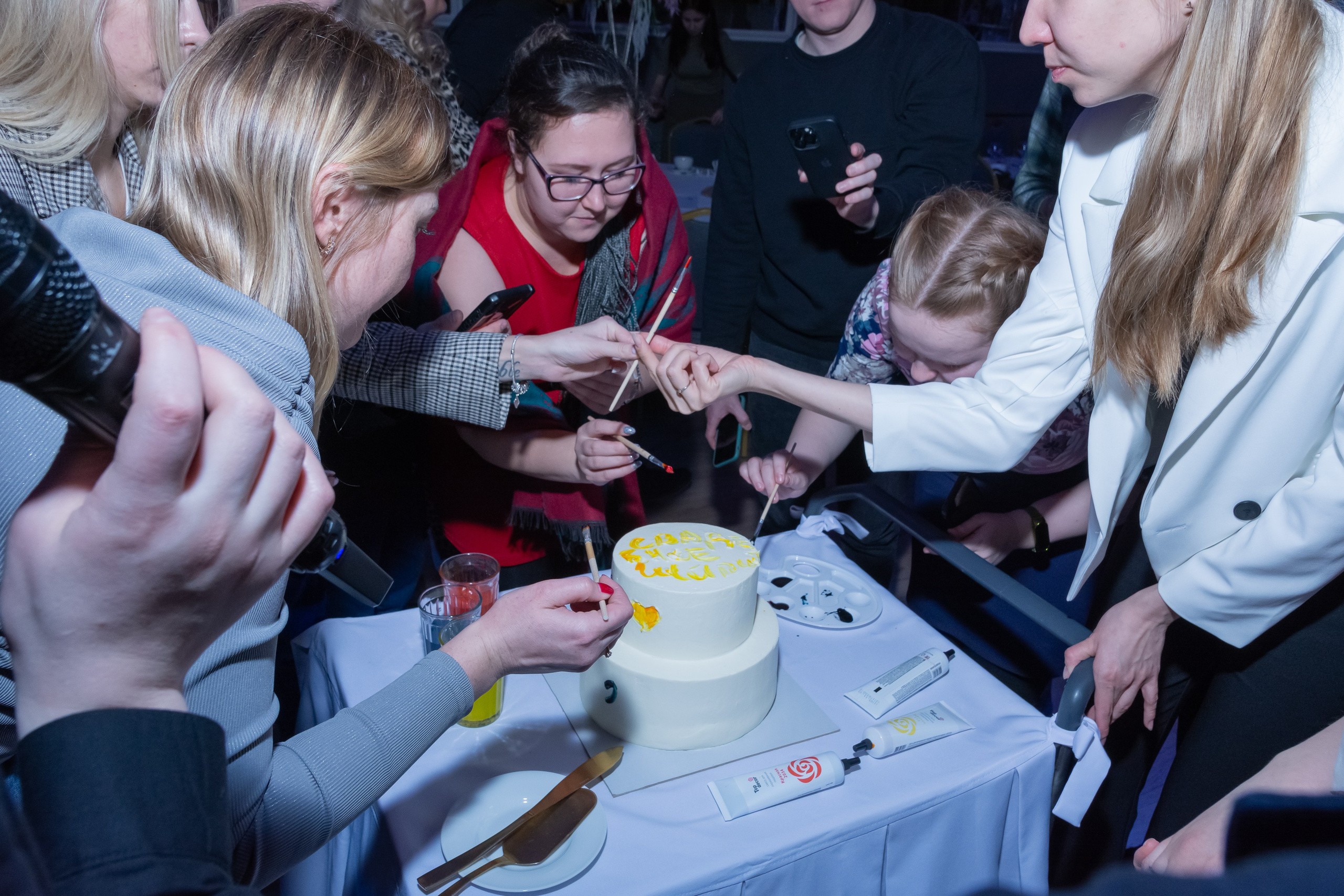 Свадебное чаепитие для молодоженов