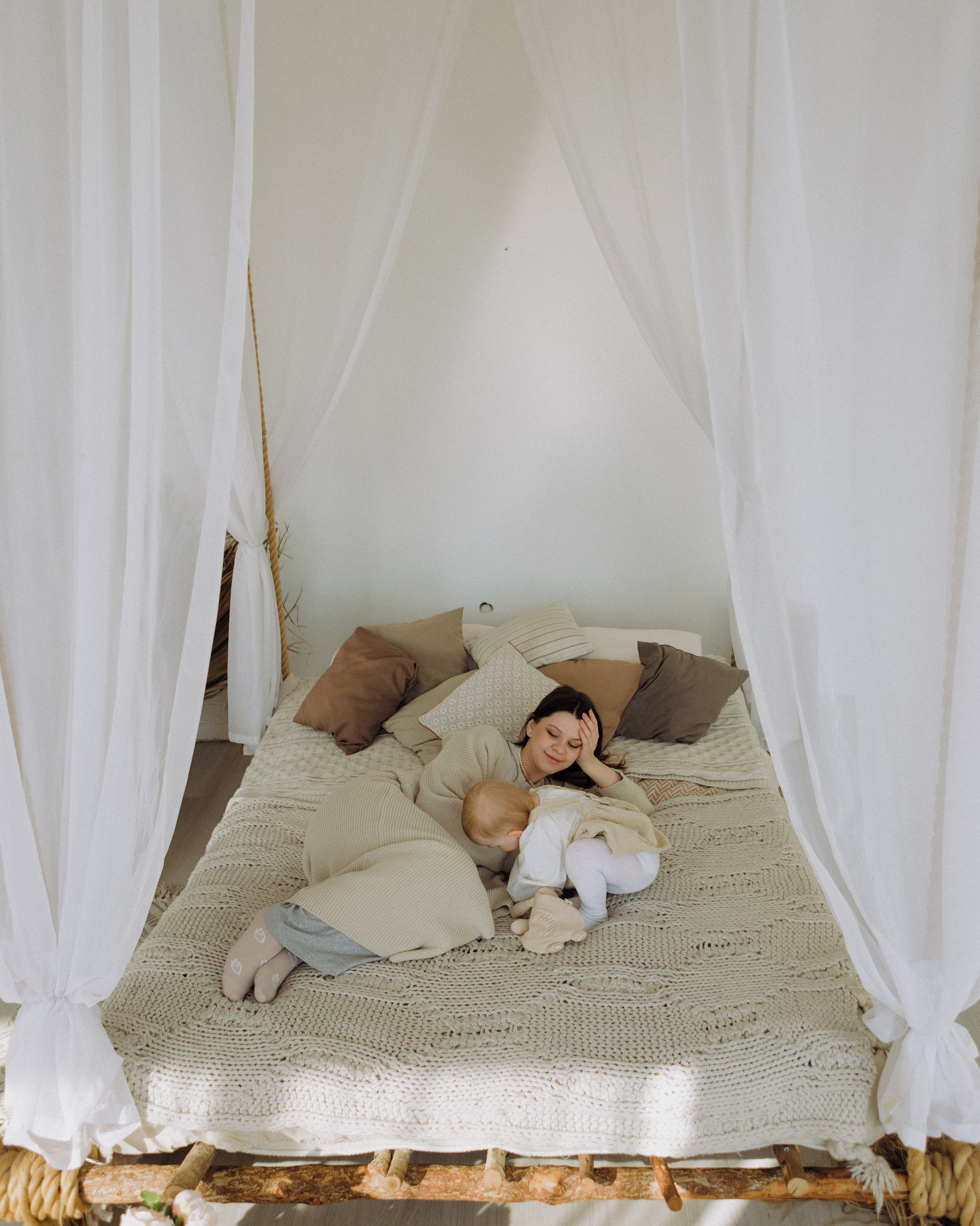 Кристина, Александр и Мия. Портретный фотограф в Москве Анастасия