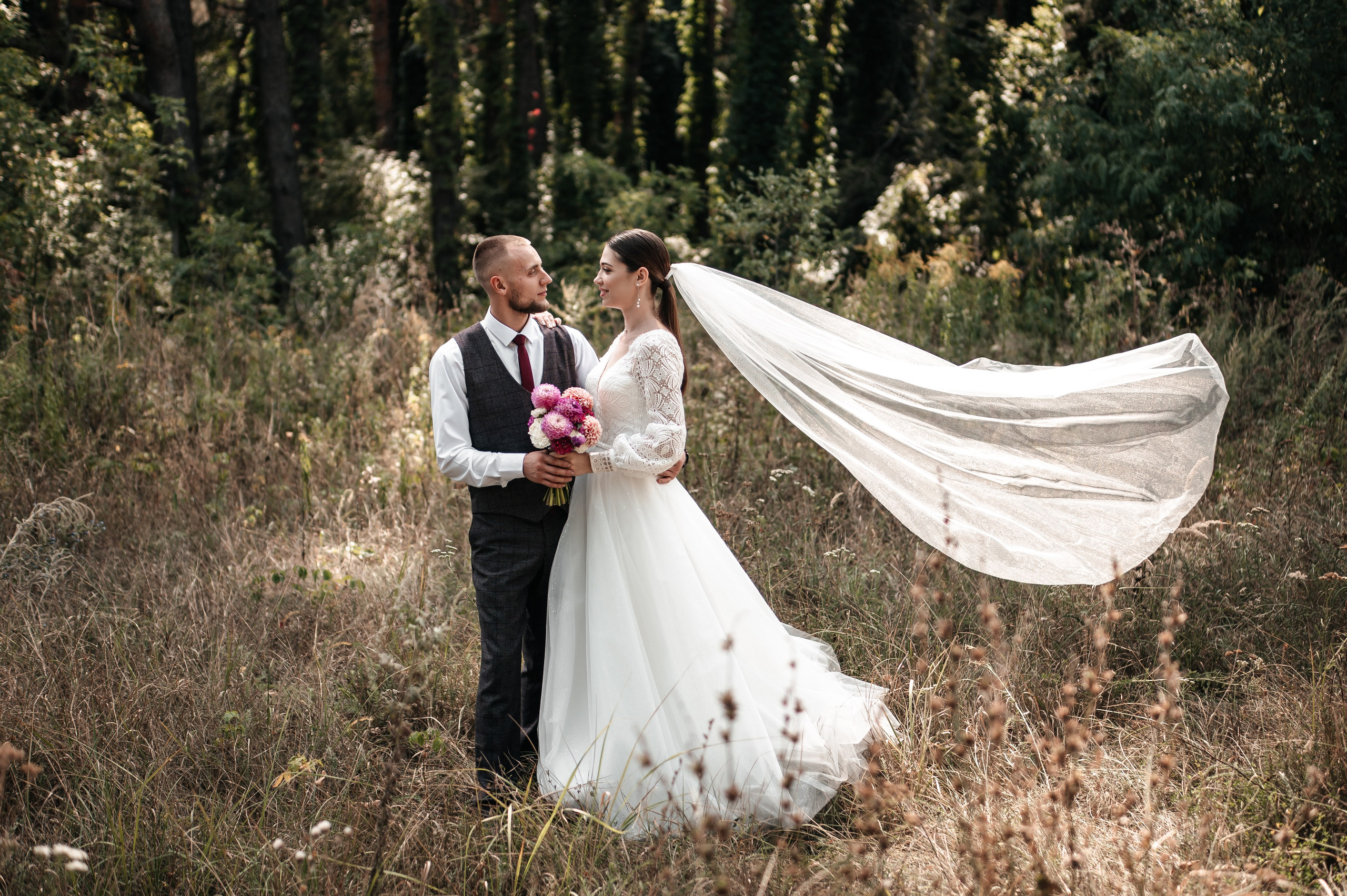 Максим и Наталья. Сборы, прогулка. Фотограф Екатерина Бочарникова