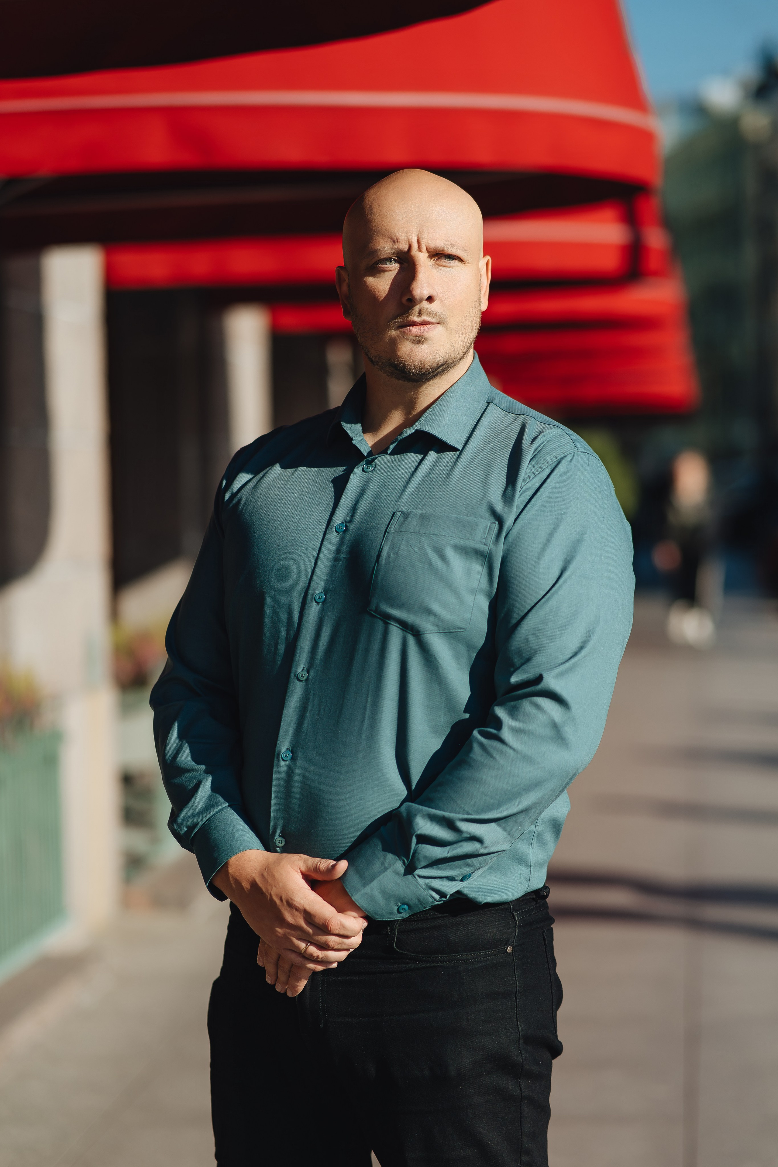 Мужской свадебный портрет