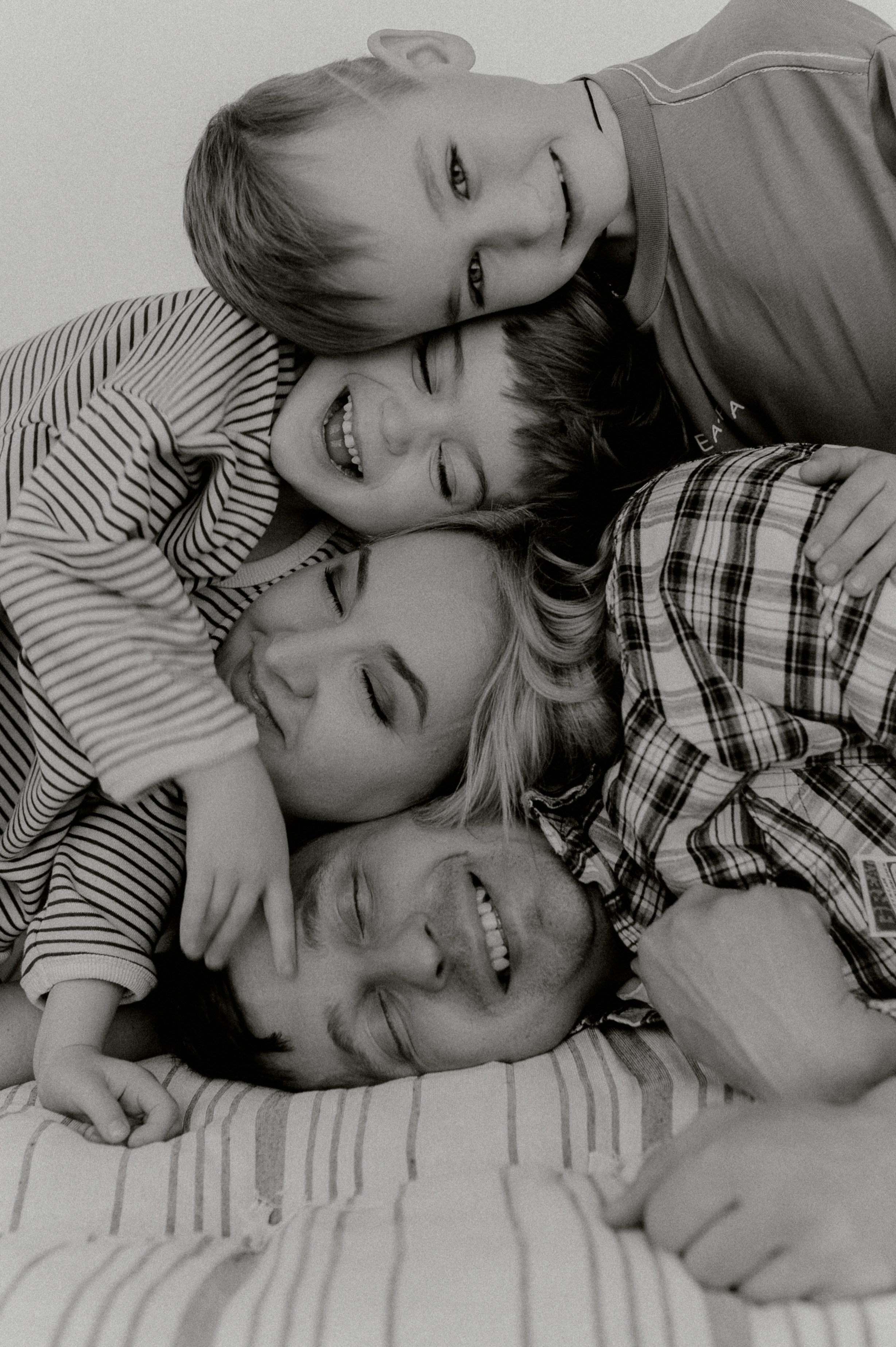 Ира, Дима, Демид и Мирон. Фотограф Мария Стрелкова