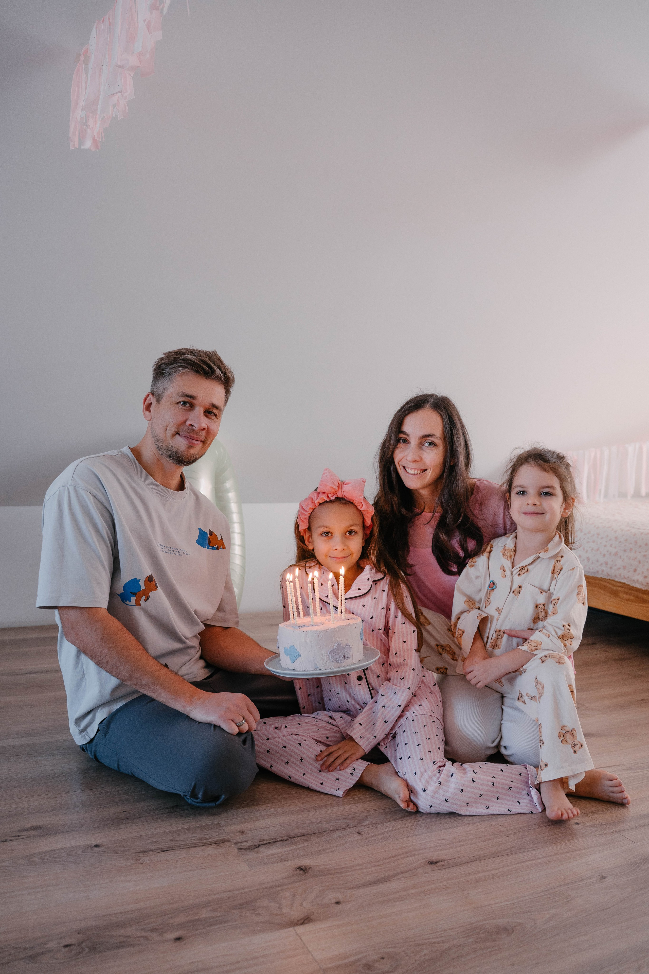 Пижамная вечеринка Варе 9 лет. Свадебный и семейный фотограф в Воронеже Анастасия Бойко