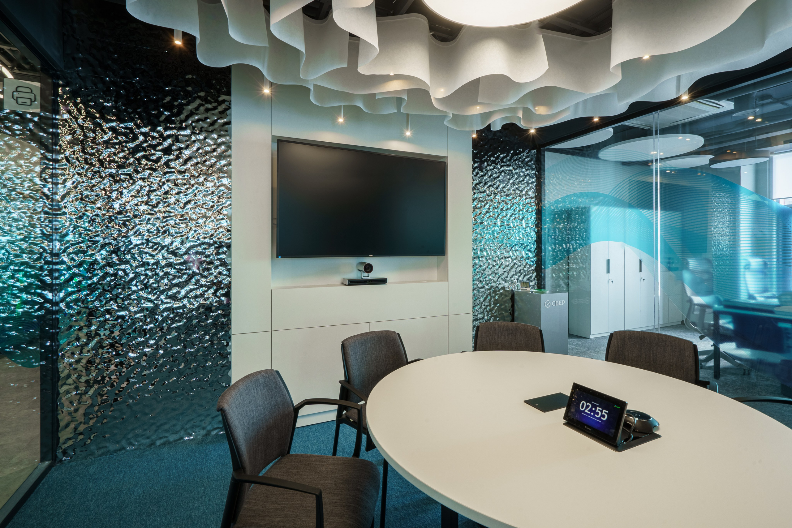 Интерьерная фотосъемка офиса Сбербанка, профессиональный фотограф в Архангельске