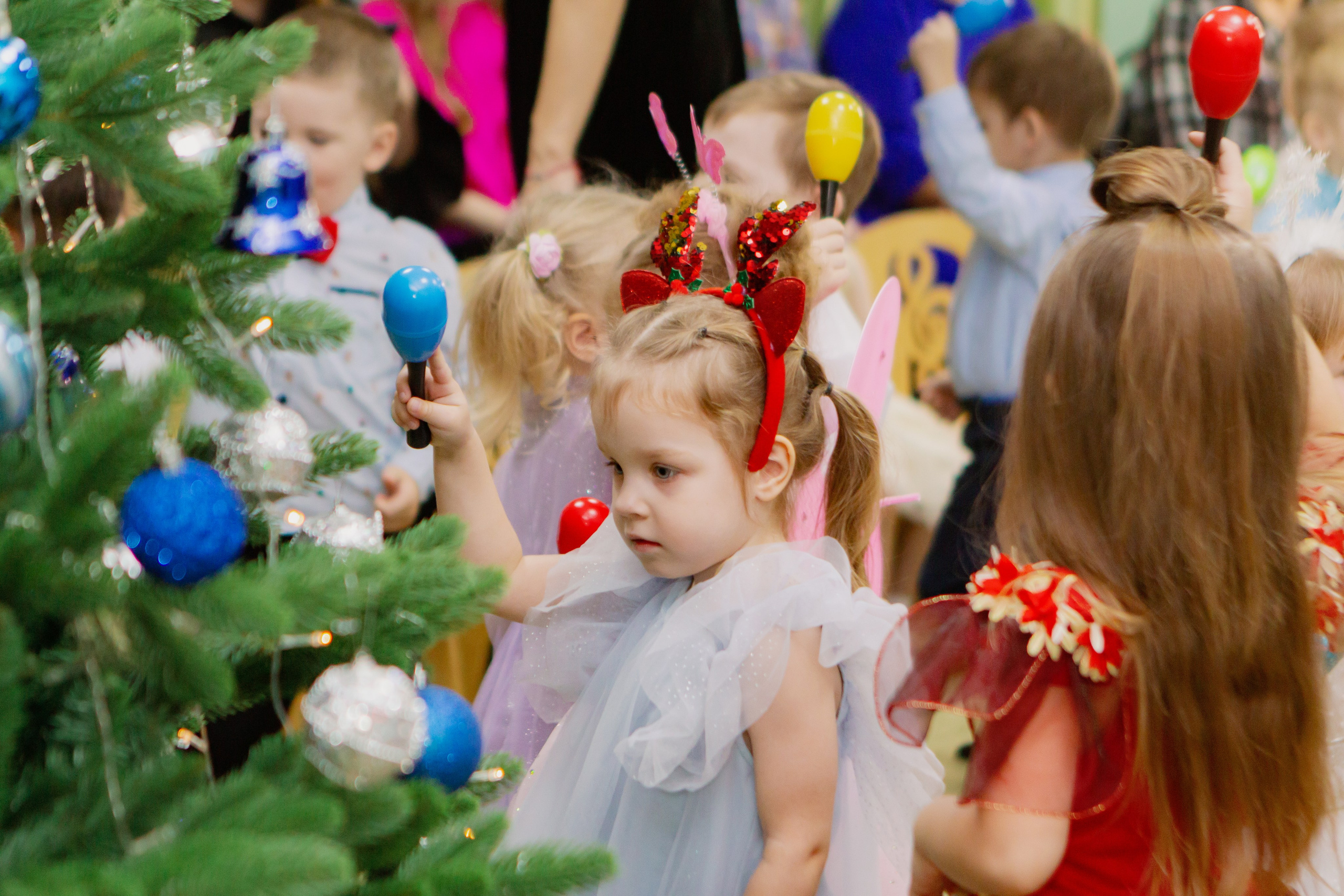 Фотосъёмка новогоднего утренника. Фотограф в Екатеринбурге Пойгина Елена