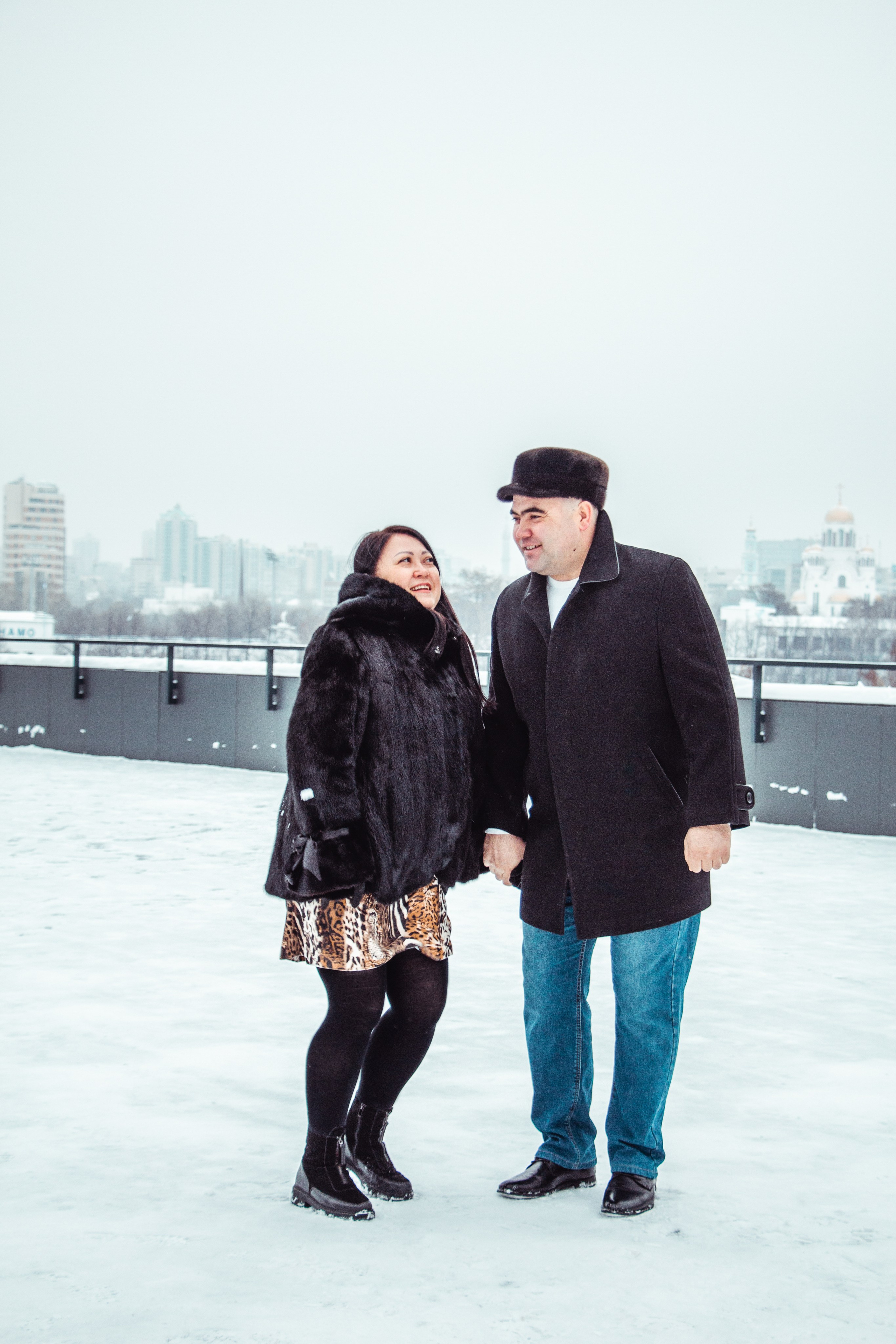 Семейная фотосессия. Татьяна. Зимний выходной с родными. Фотограф в Екатеринбурге Пойгина Елена