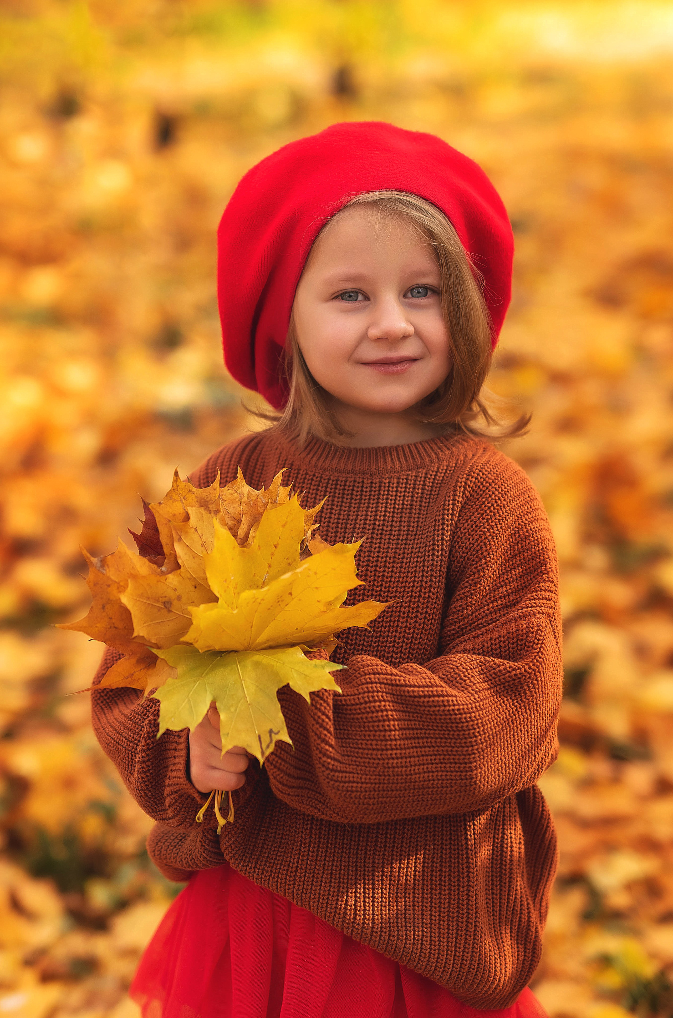 Осенняя фотосессия мама и дочка. Семейный, детский фотограф в Воронеже Анна Никитина