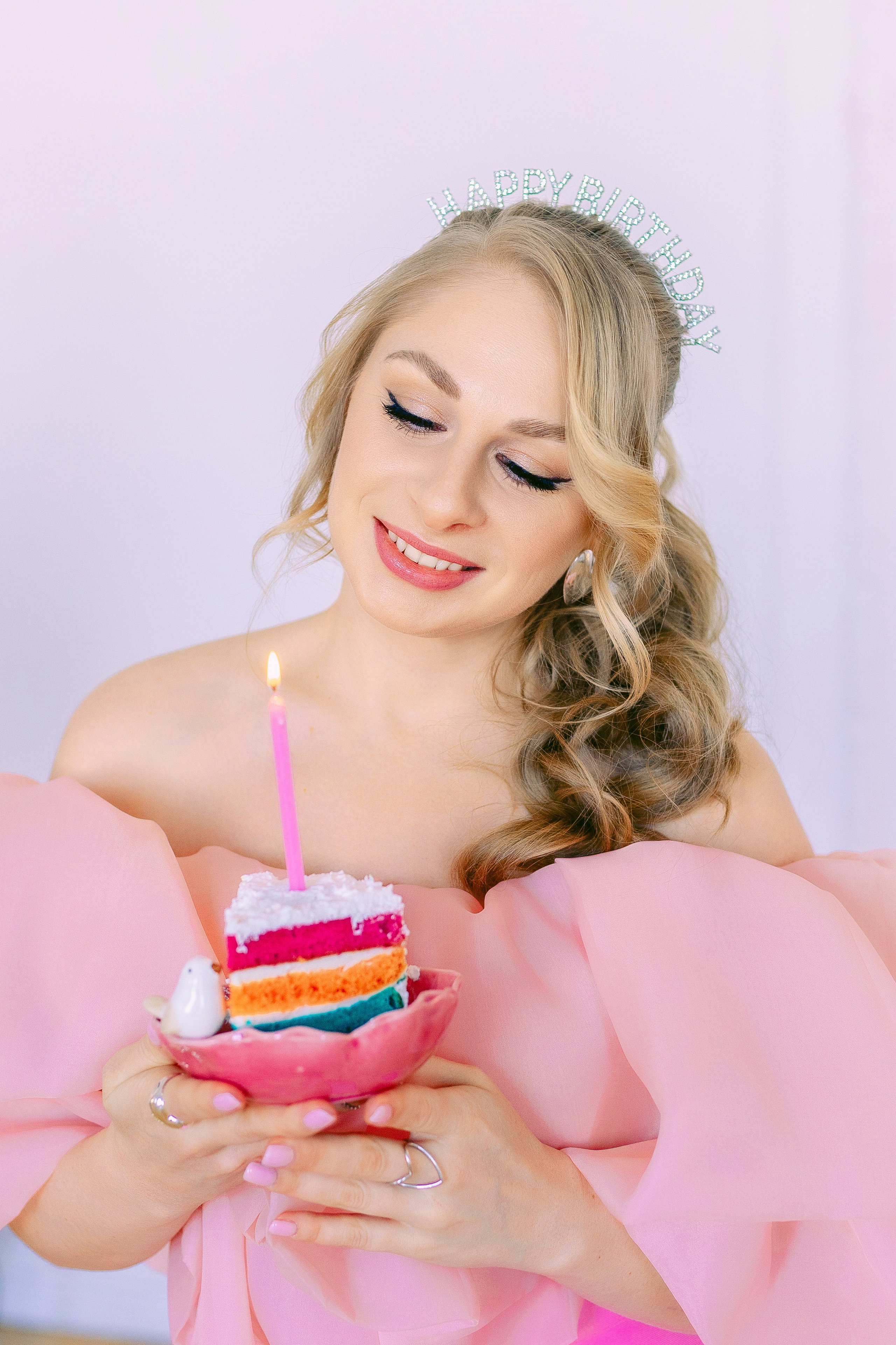 Женский портрет в студии день рождение Санкт-Петербург
