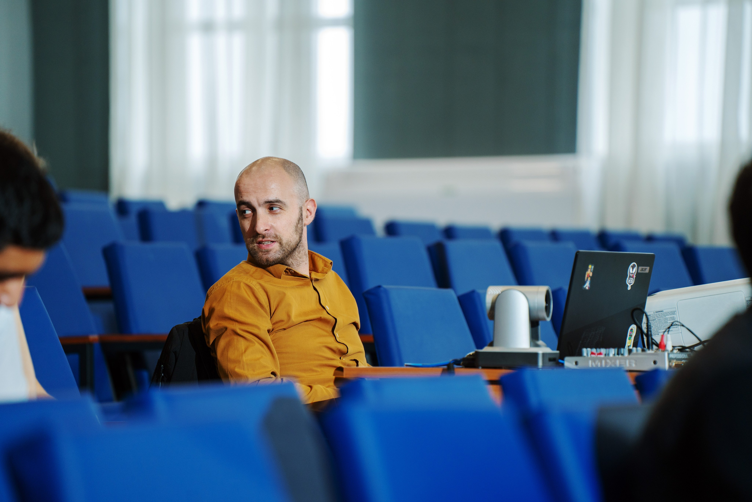 Лекция по киберспорту в школе № 2, п. Энем